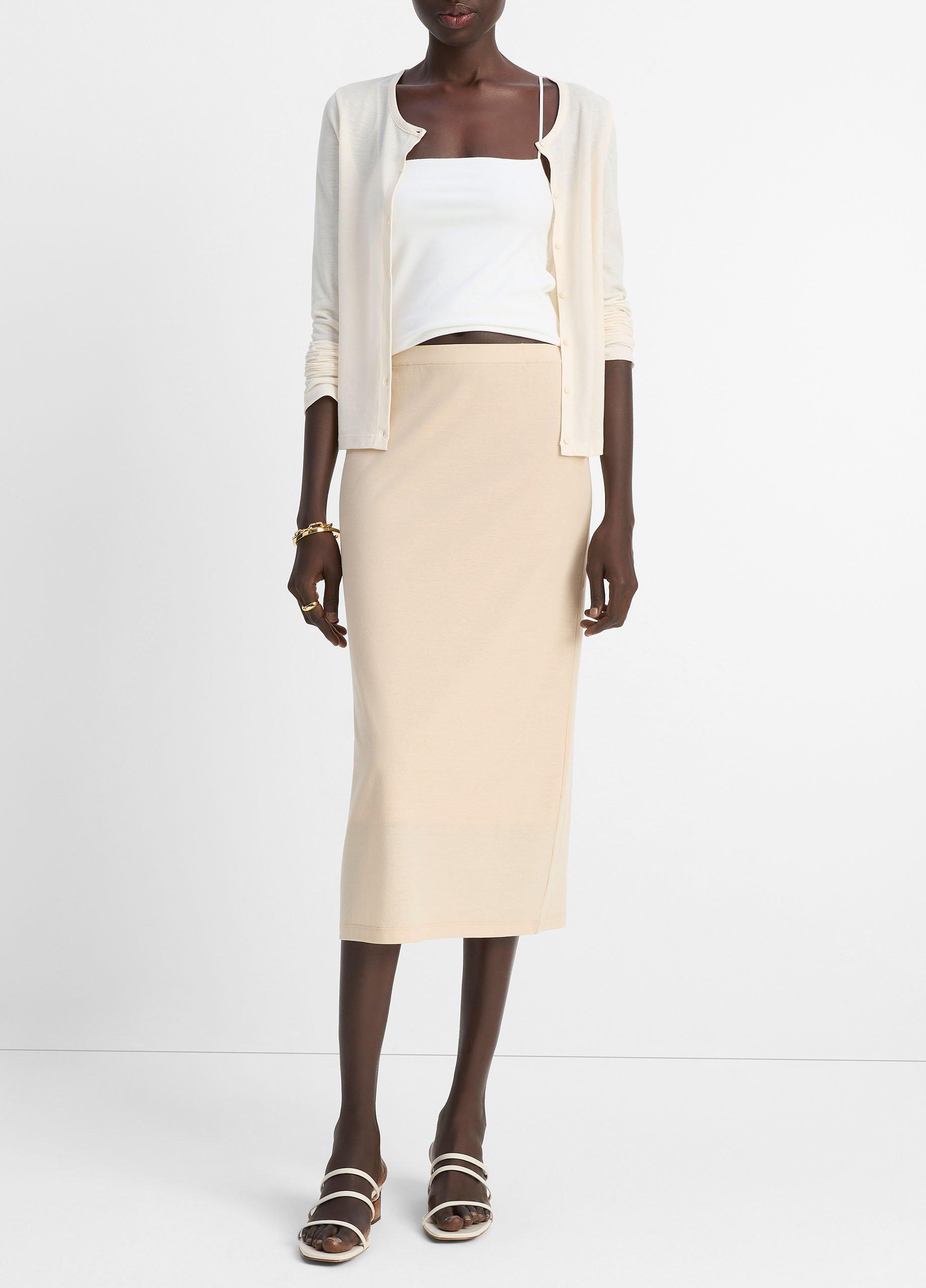 トップス LIMIfew / COTTON JERSEY PANELED CARDIGAN Cotton-Crepe-Jersey-Cardigan-