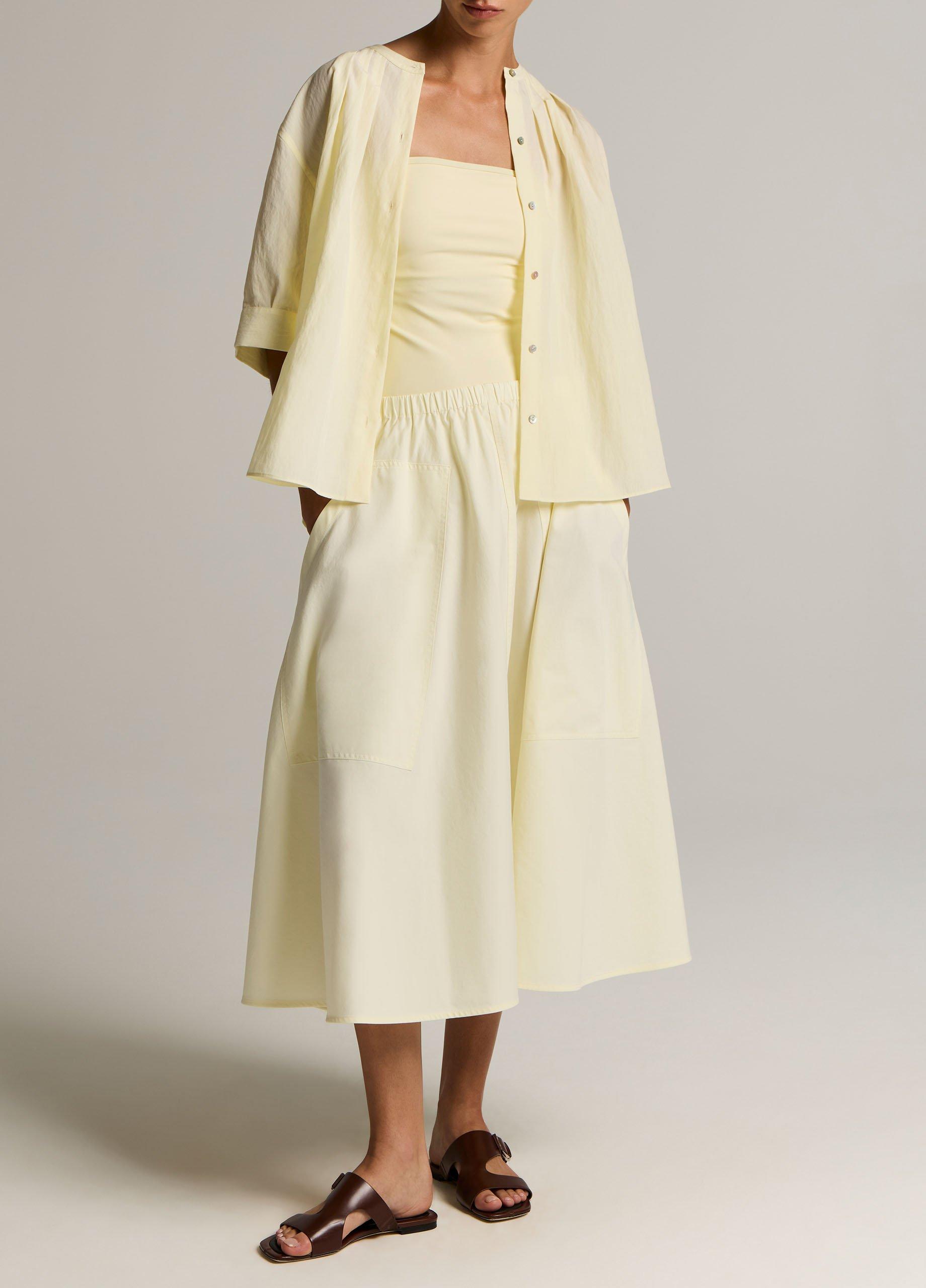 Cotton Full Skirt from Vince - $368
