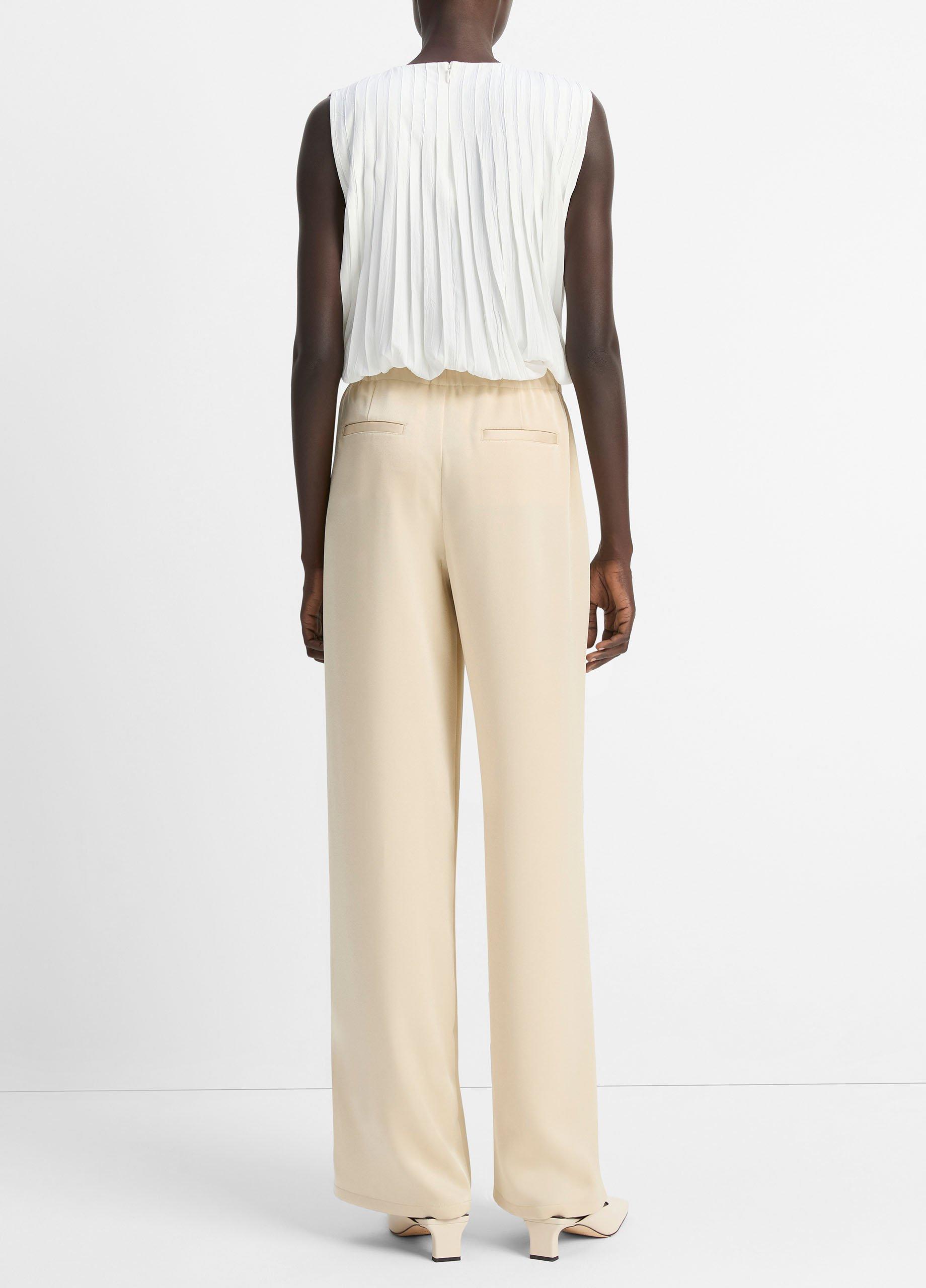 【SPERONE】Side Vent Wide Slacks JUSTONE Cool Stretch Side Vent Wide Slacks | KOODING