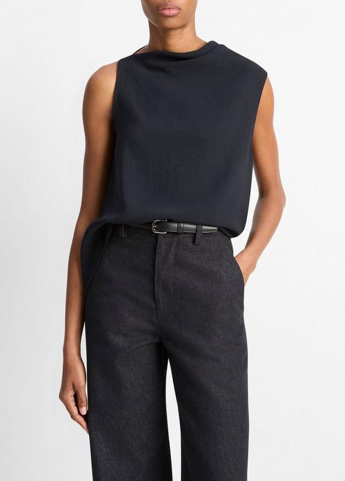 Asymmetrical Draped A-Line Top