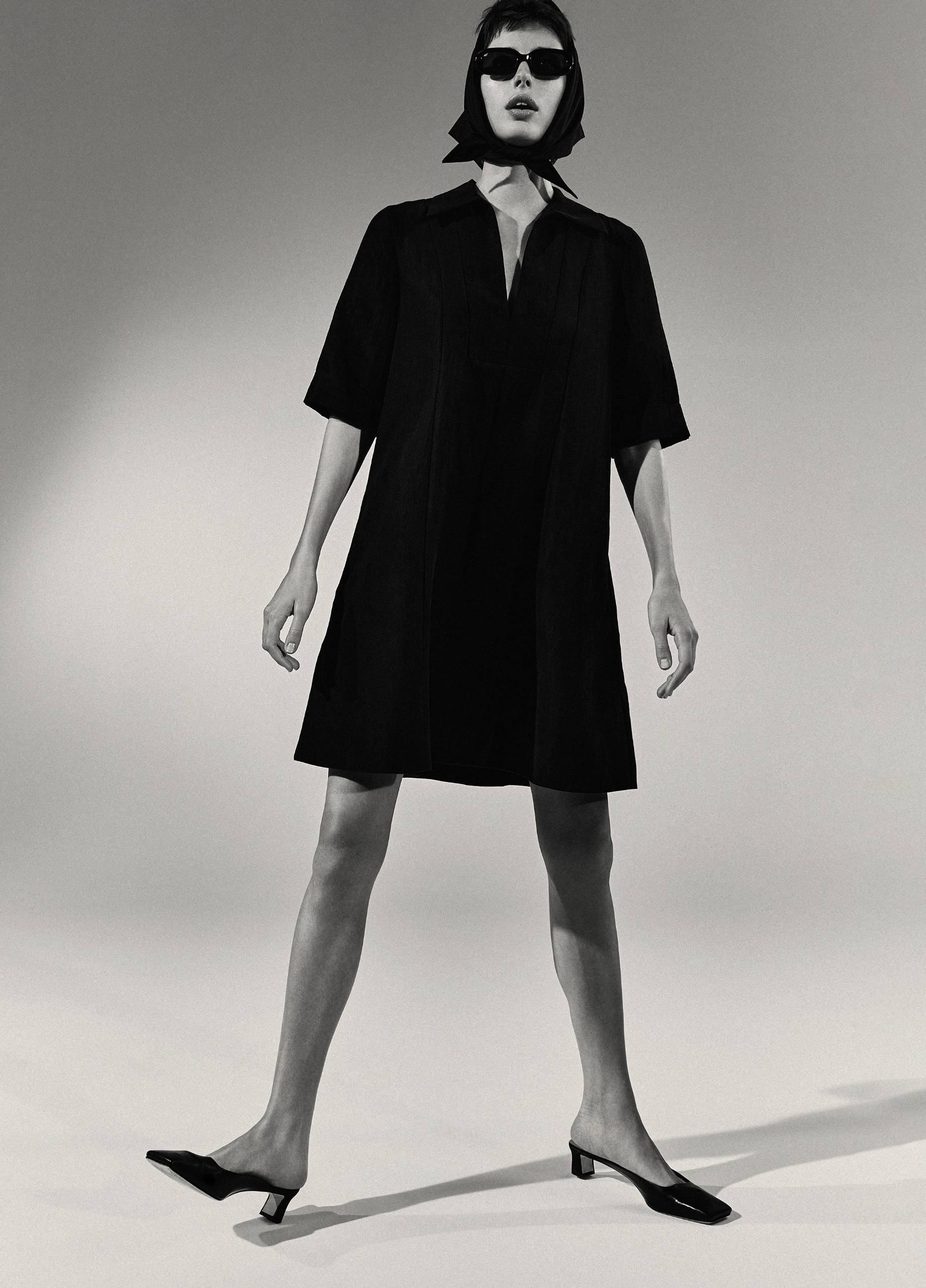 A-Line Short Dress image number 4