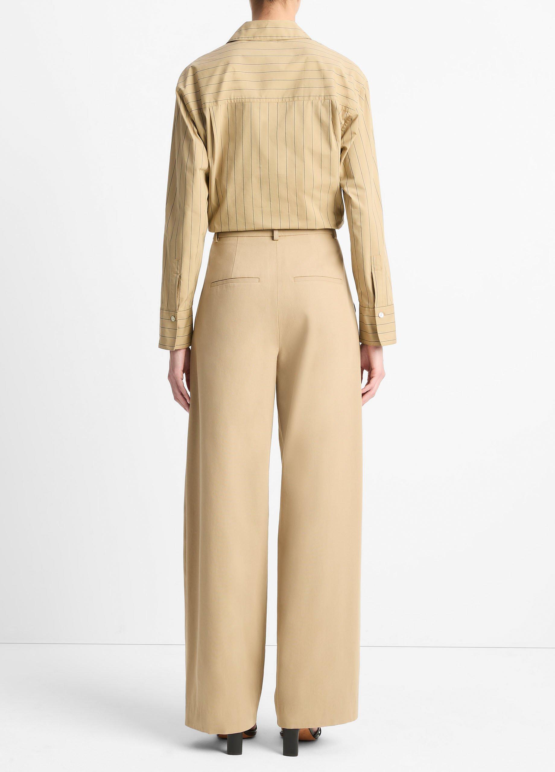 Italian Cotton Pleated Trouser image number 2