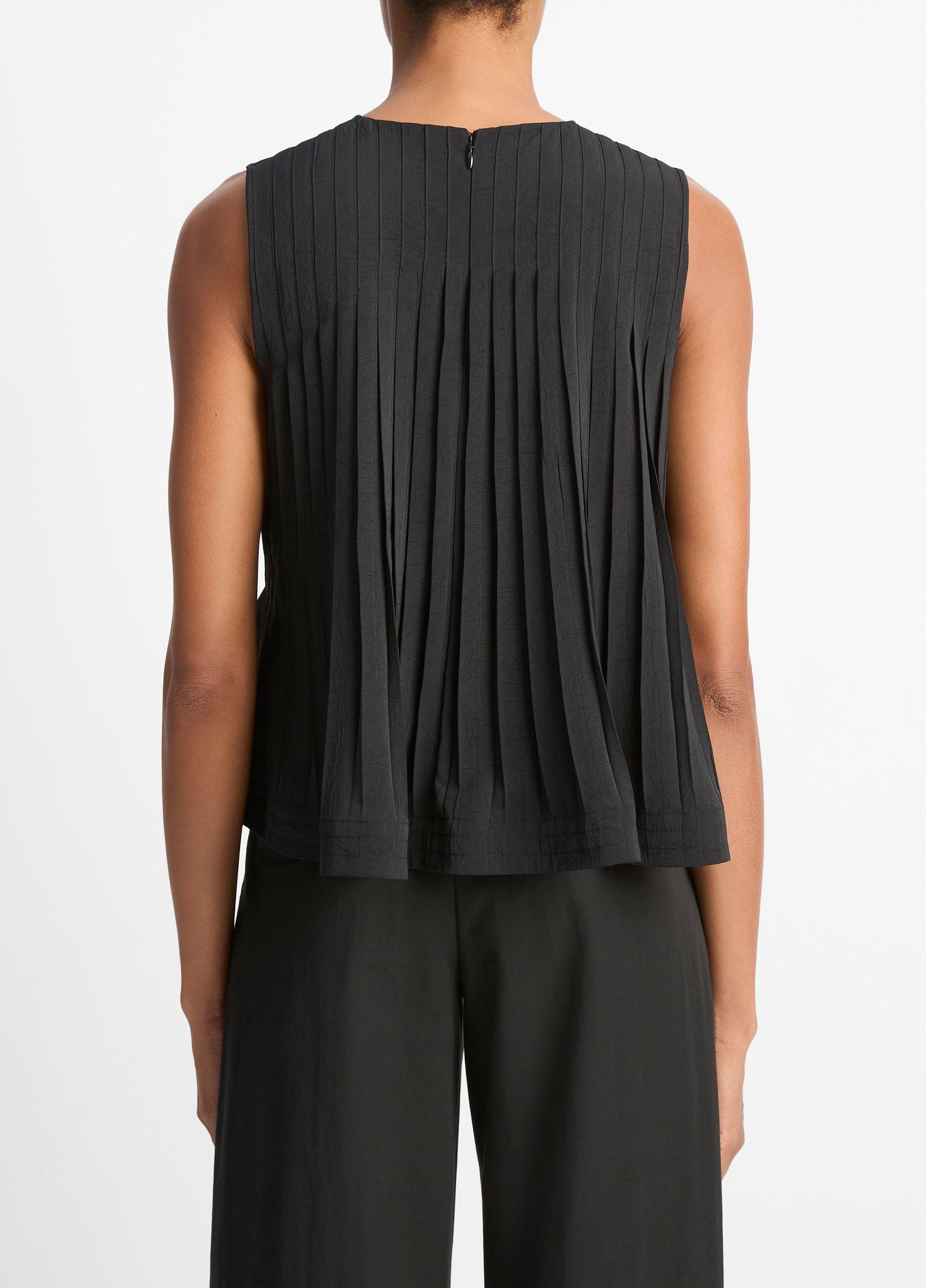 Pleated A-Line Top image number 2