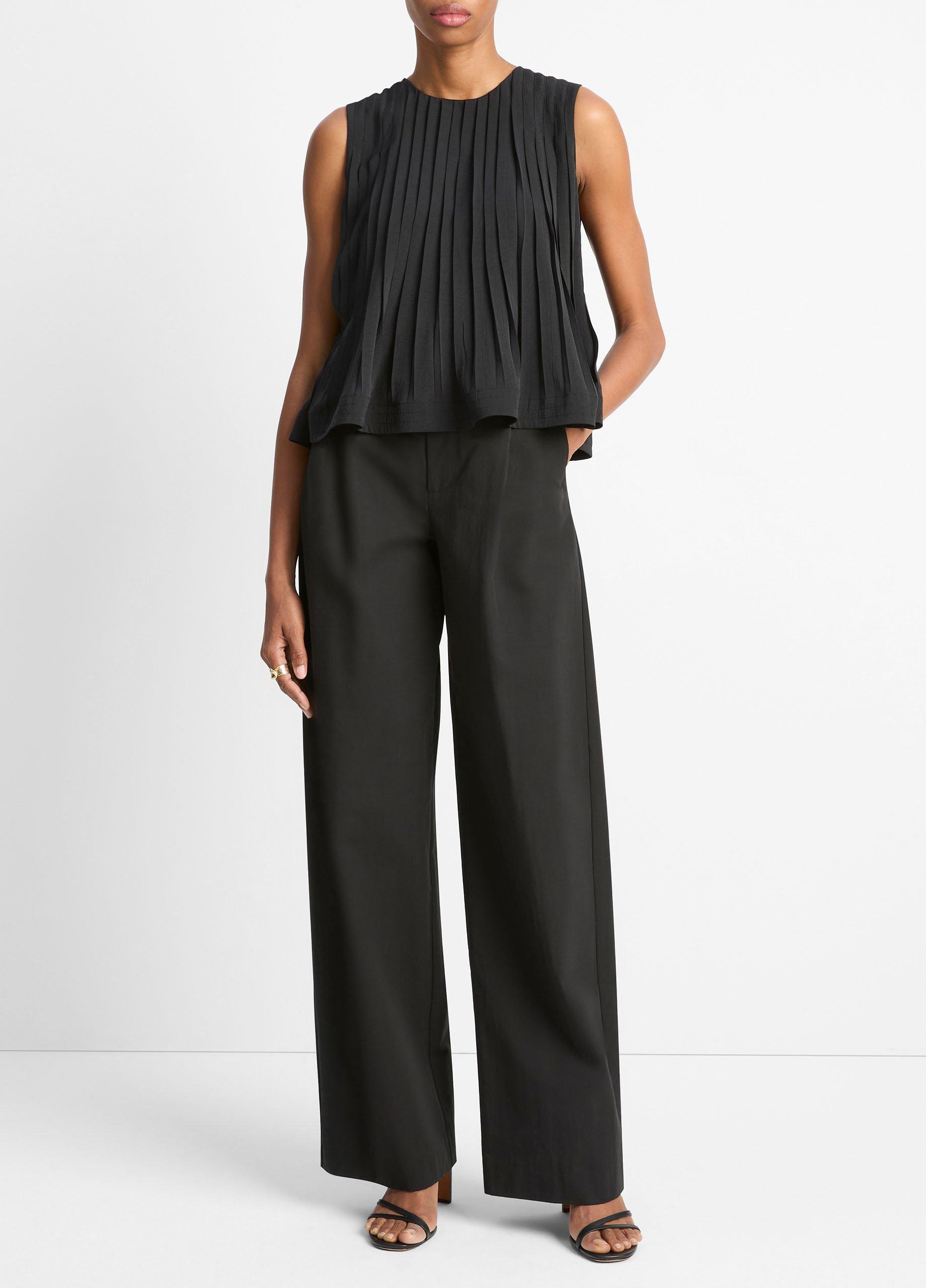 Pleated A-Line Top image number 3