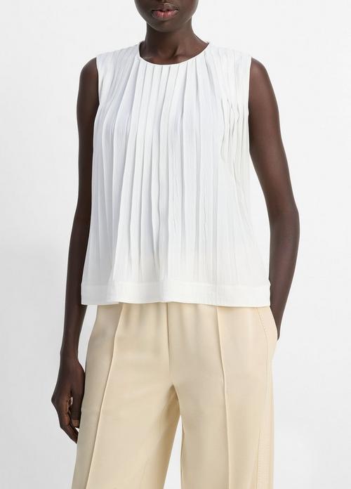 Pleated A-Line Top