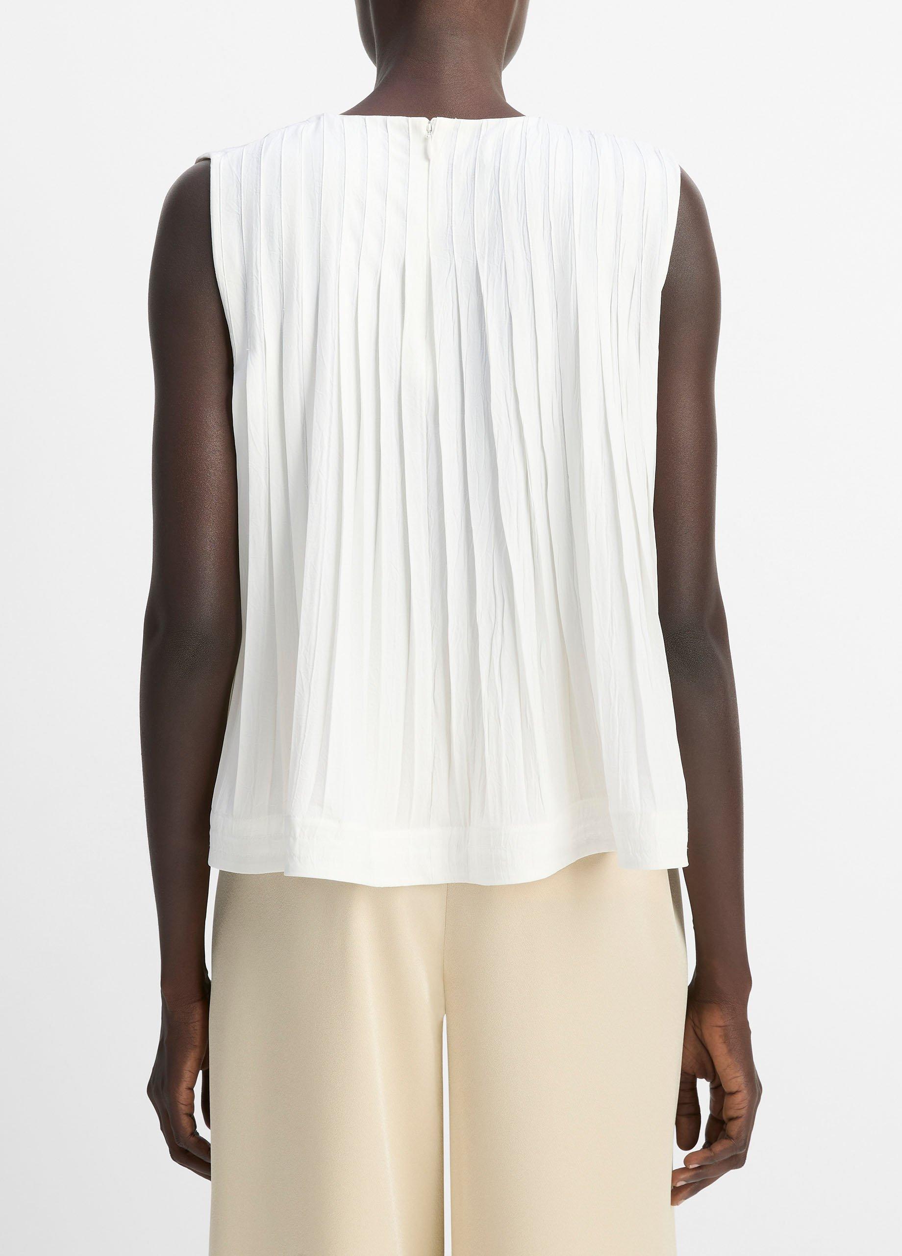 Pleated A-Line Top image number 2