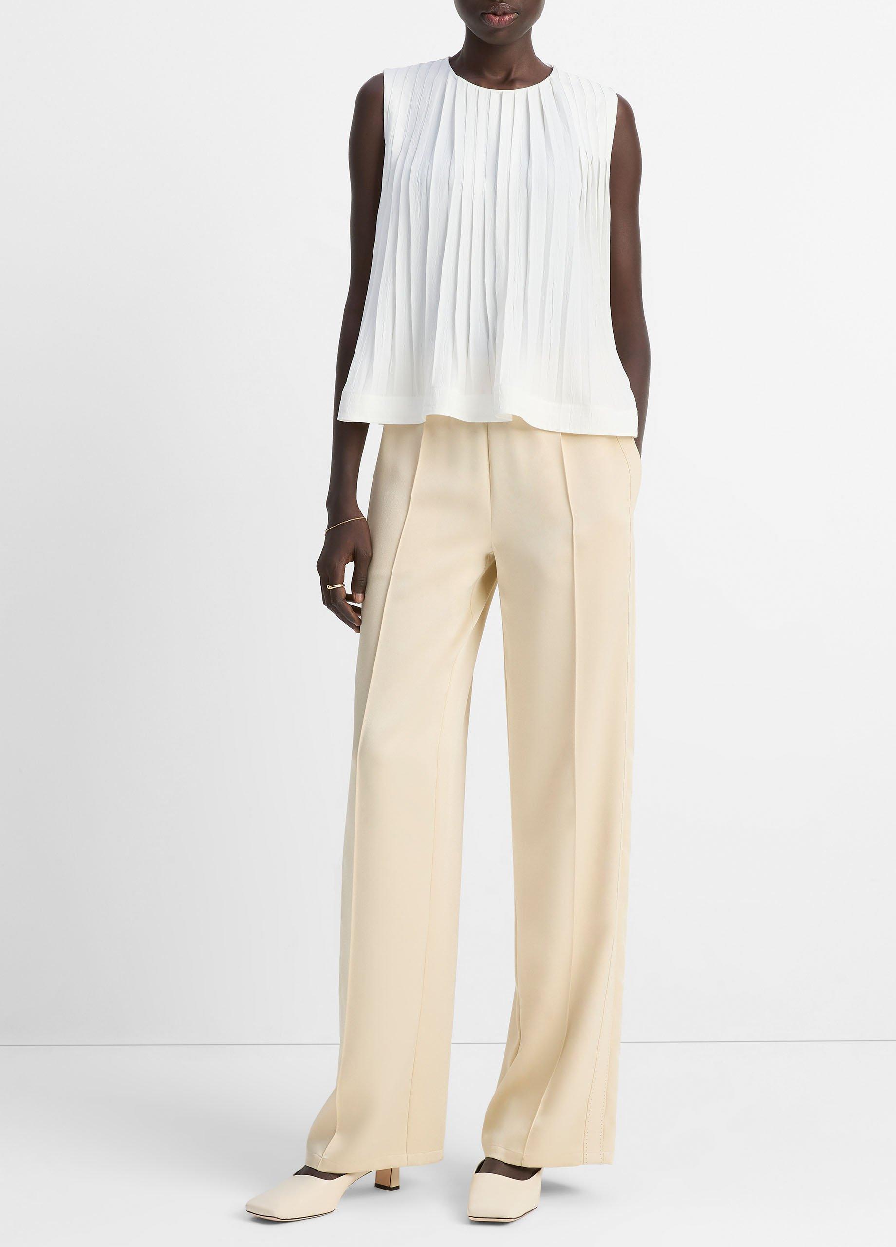 Pleated A-Line Top image number 3