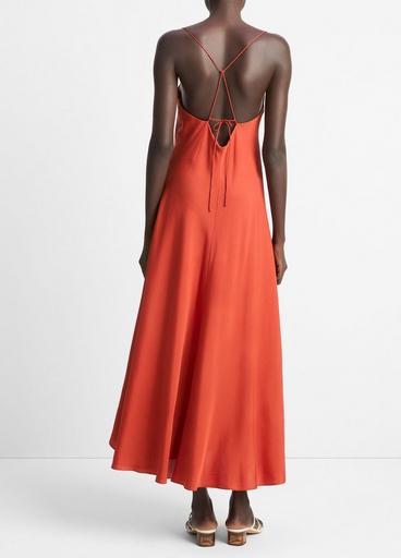 a line slip dress Western Style Women's Vacation Contrast Lace A-Line Effor Canary Houze shorter hem Everlane Bias Cut Slip Dress