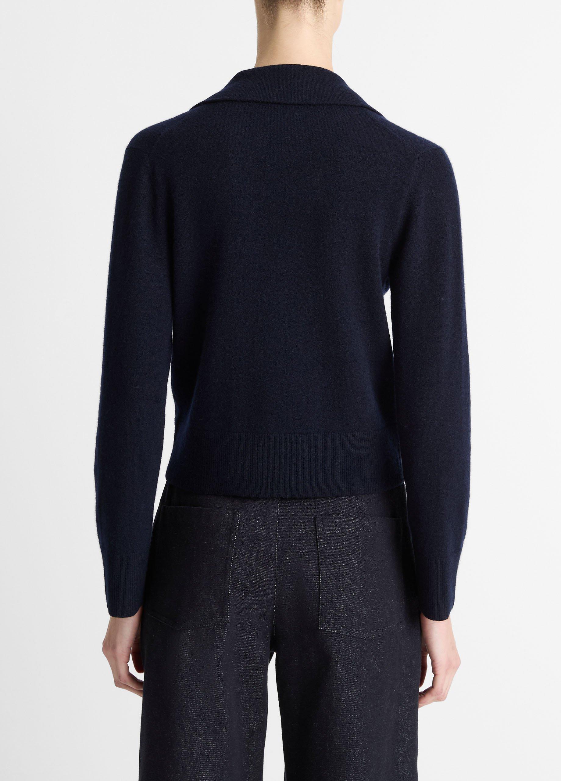 Wool & Cashmere-Blend Lapel Cardigan image number 2