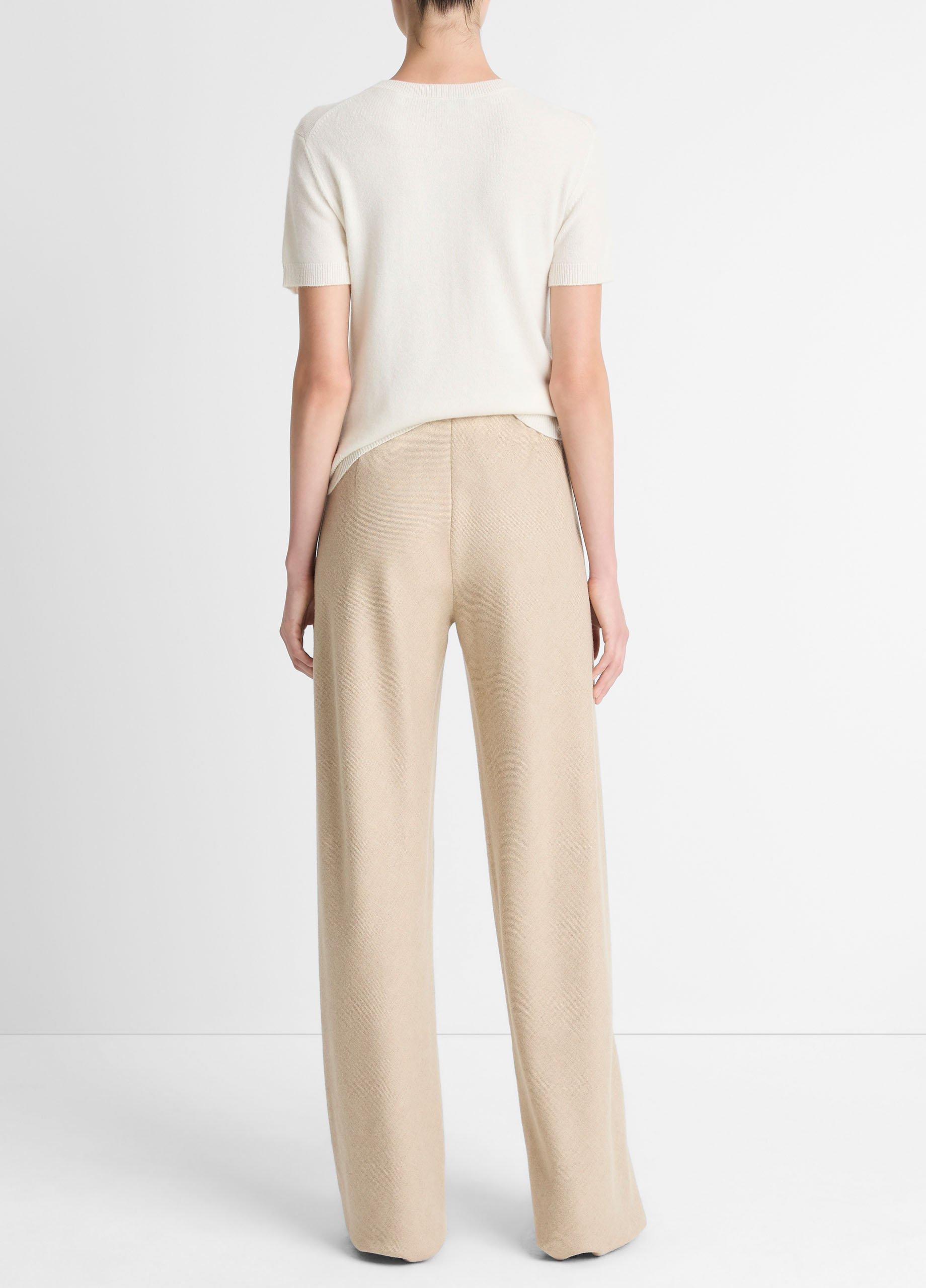 Italian Wool-Blend High-Waist Bias Pant image number 2