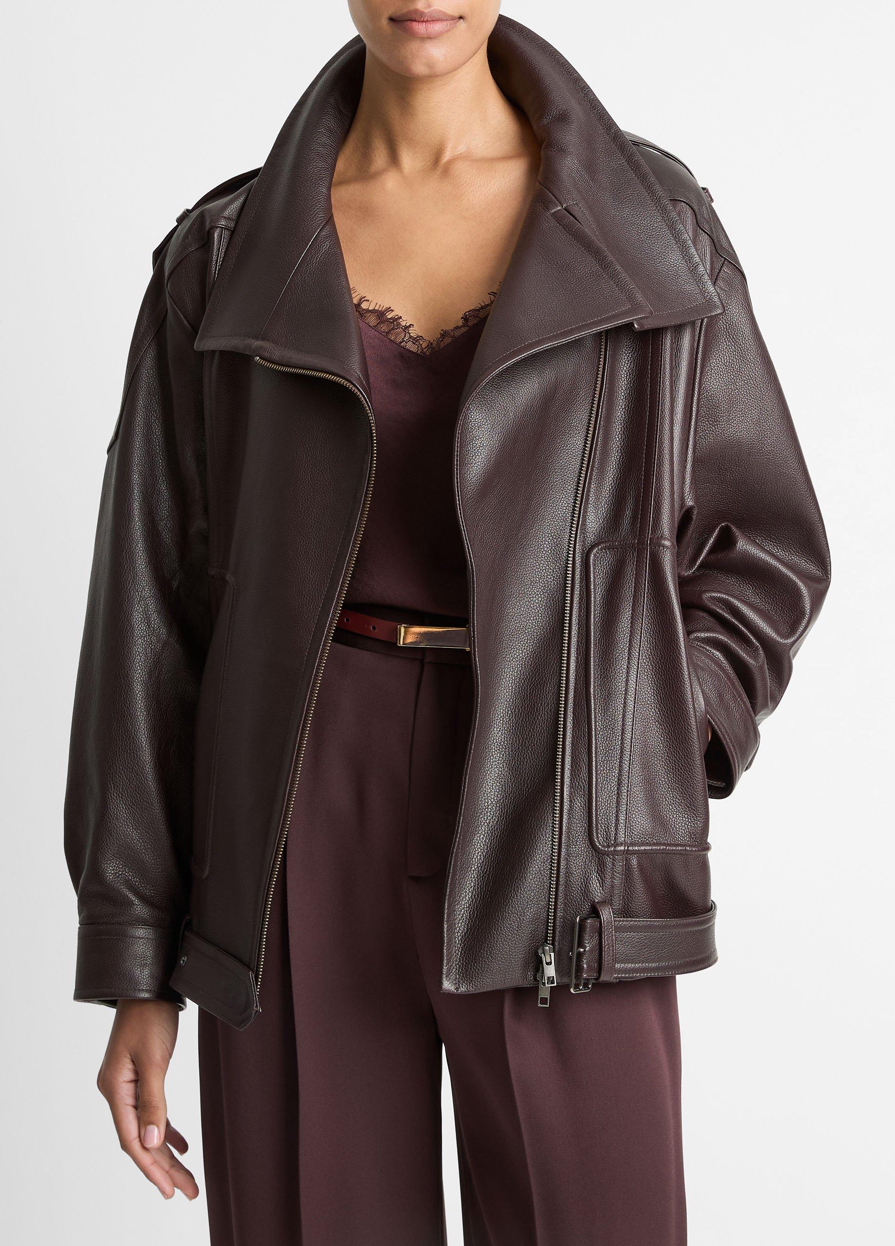 Oversized Biker Jacket ERDEM Fashion outfits Western chic Biker jacket