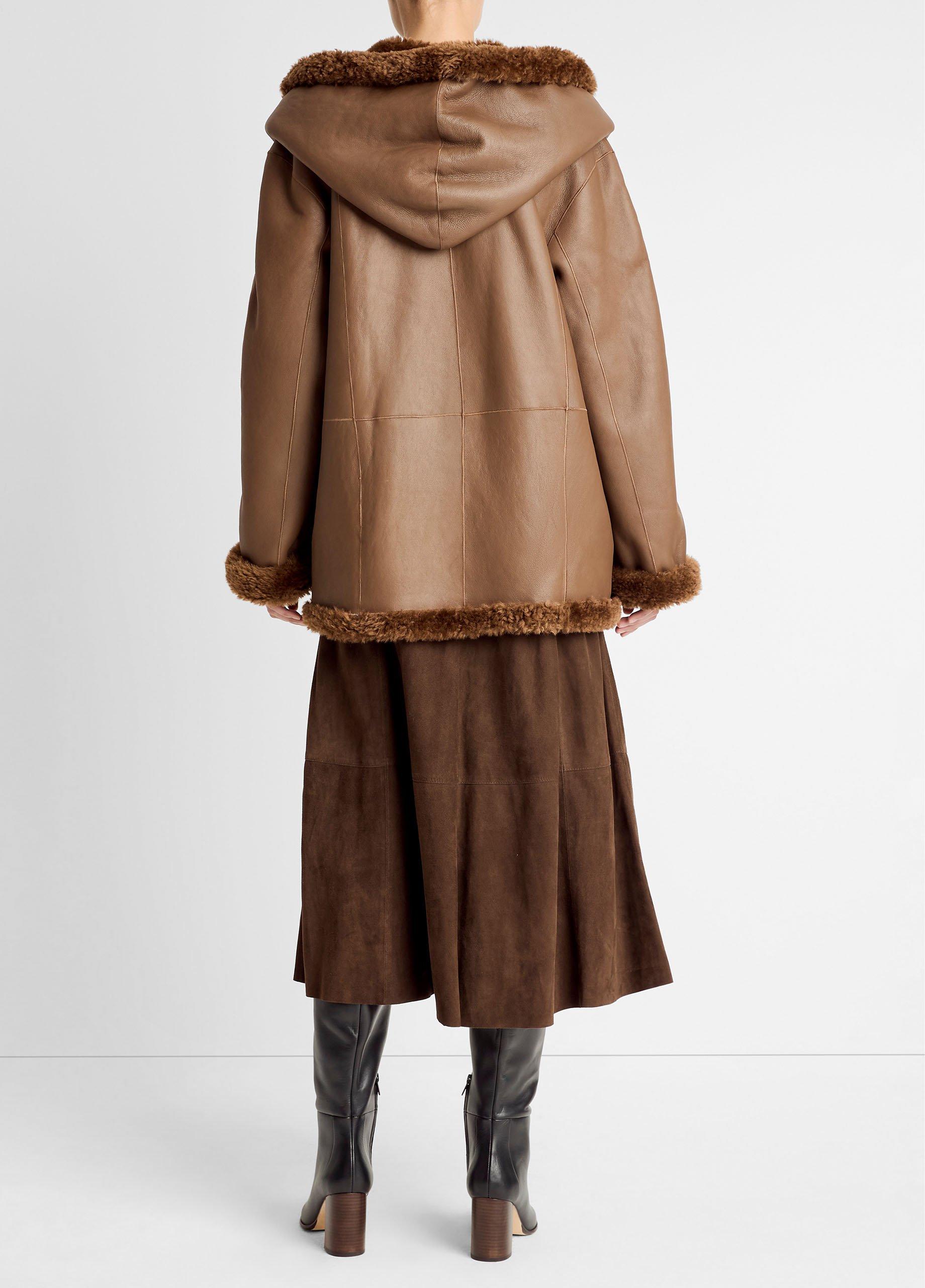 Shearling Hooded Jacket image number 2