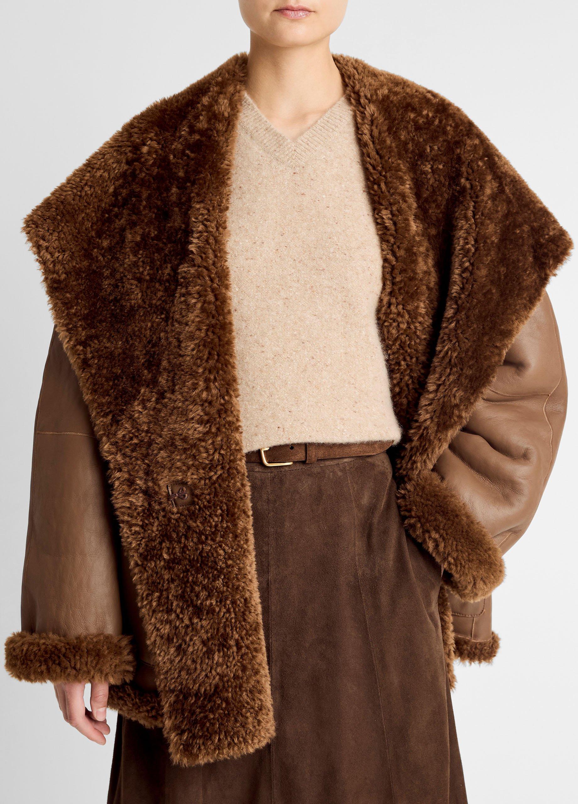 Shearling Hooded Jacket image number 3