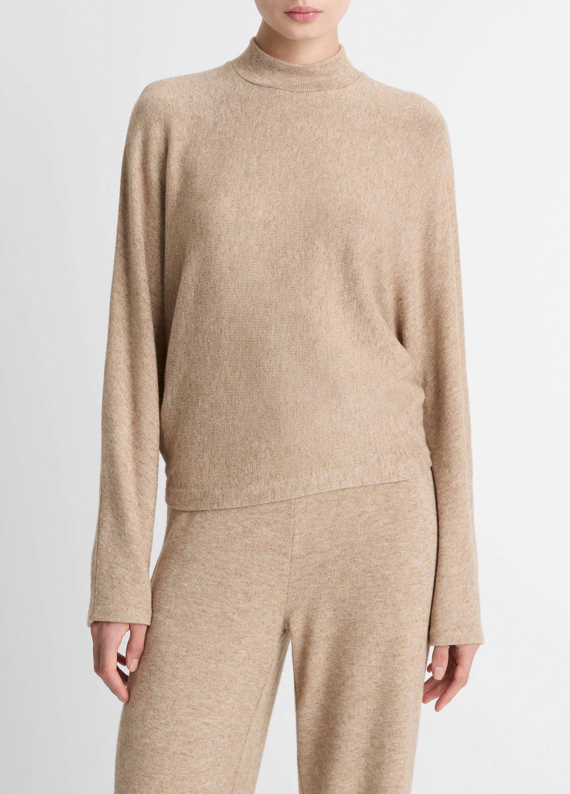 Cozy Dolman-Sleeve Mock-Neck Top image number 0