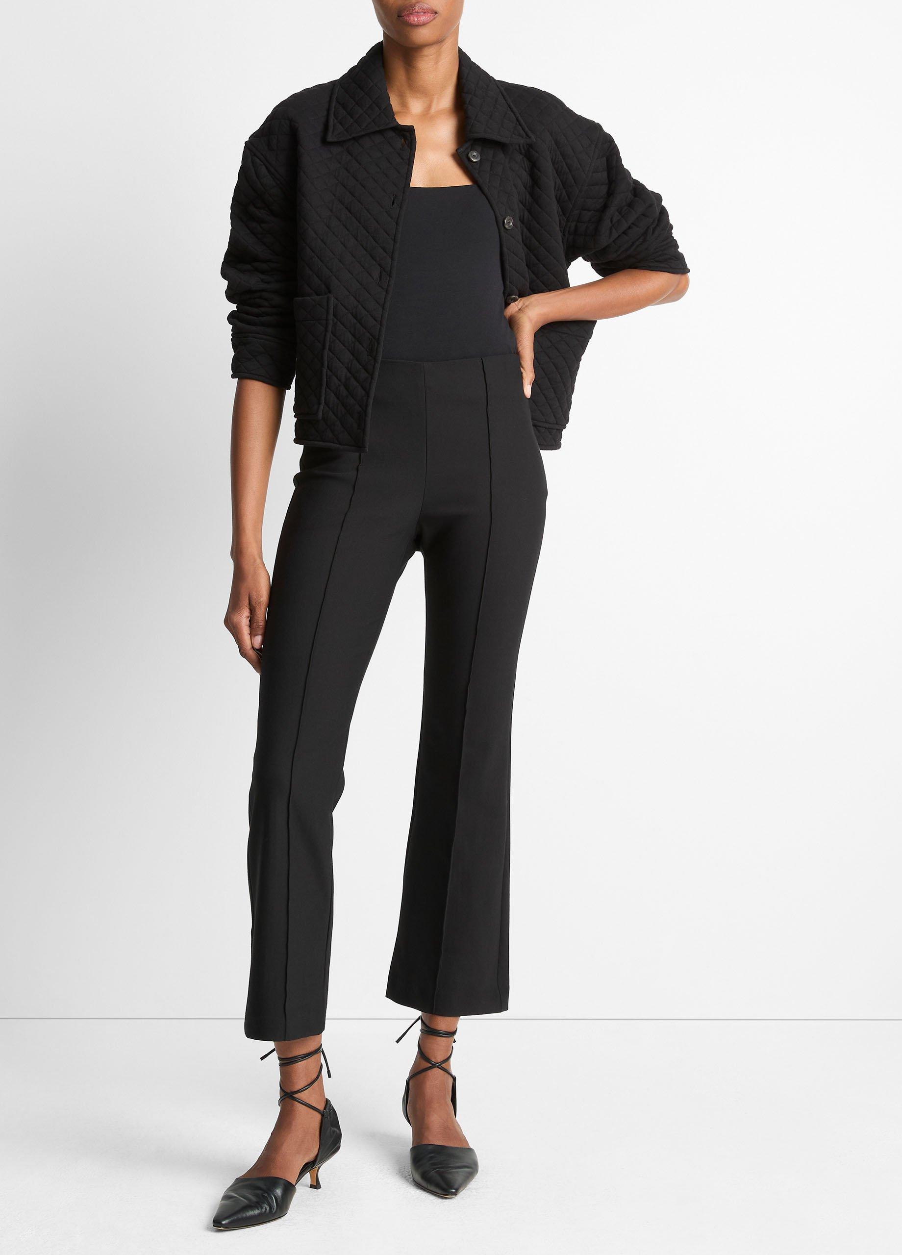 Quilted Cotton-Blend Collared Jacket image number 3