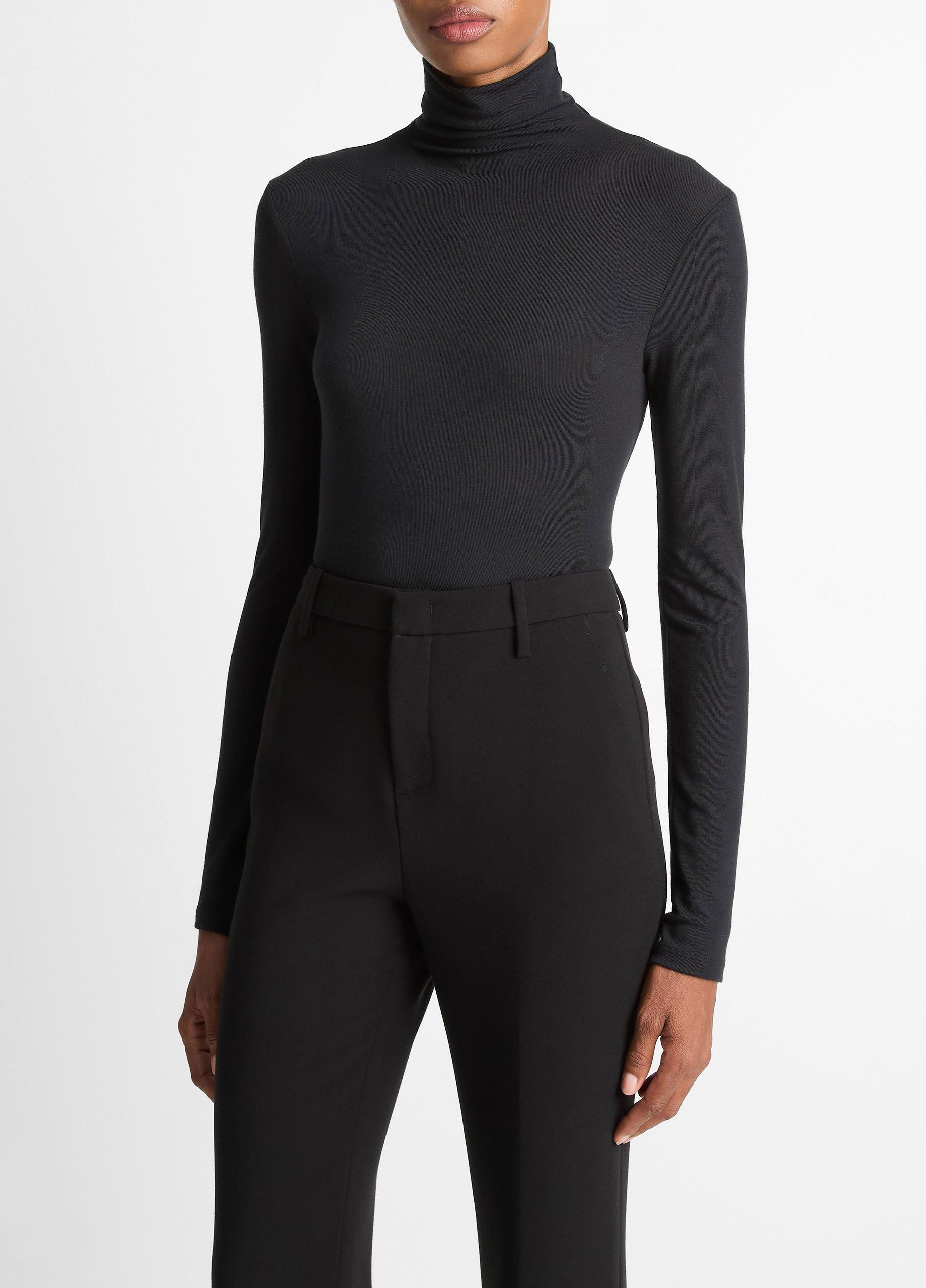 Essential Long-Sleeve Turtleneck Top image number 1