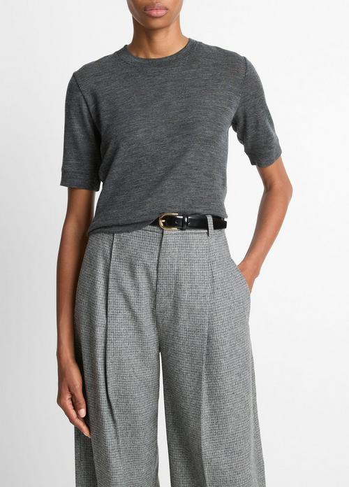 Wool Shrunken T-Shirt