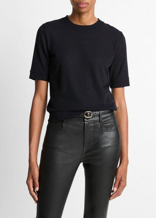 Wool Shrunken T-Shirt