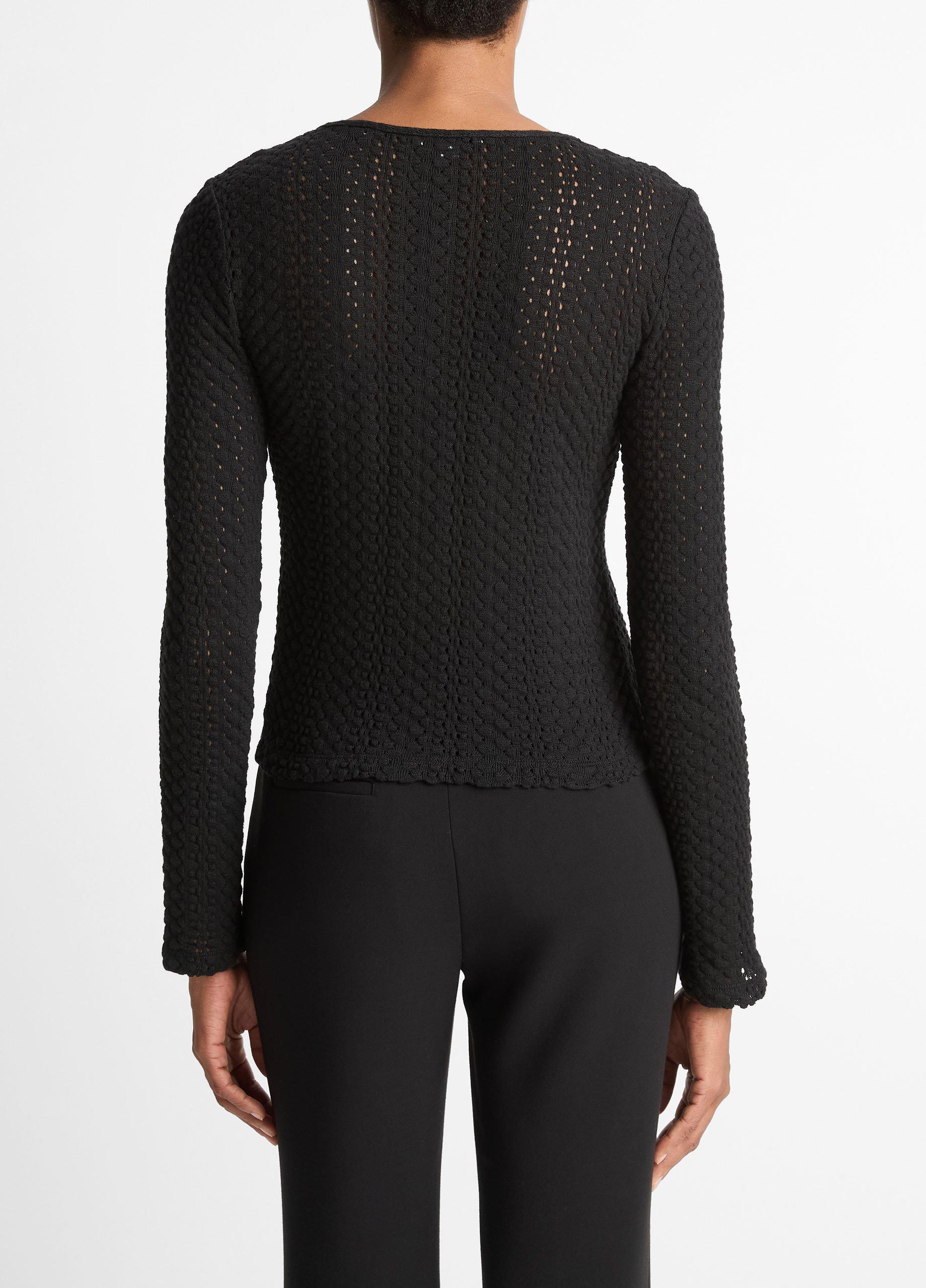 Textural Cotton Cardigan image number 2