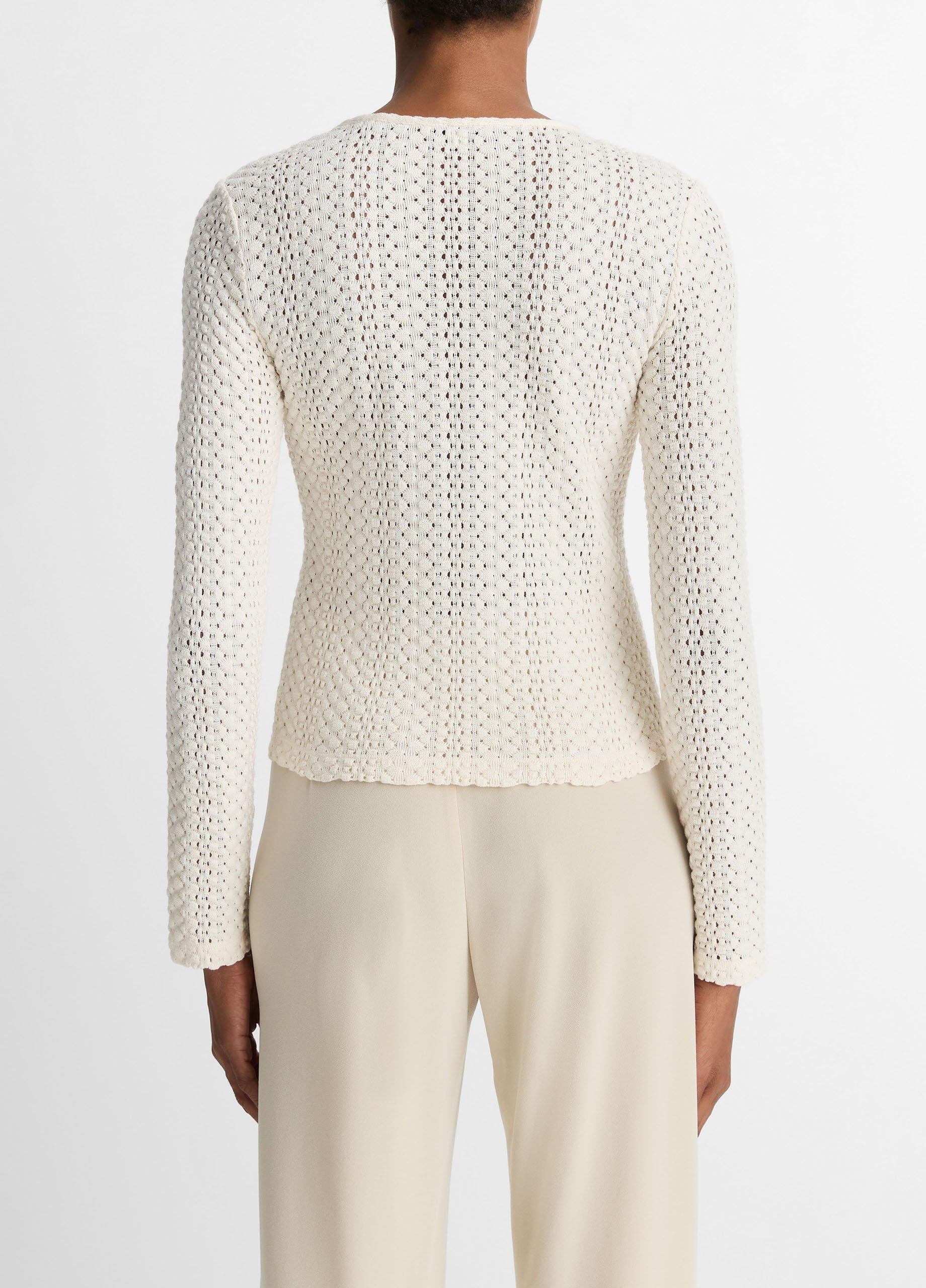 Textural Cotton Cardigan image number 2