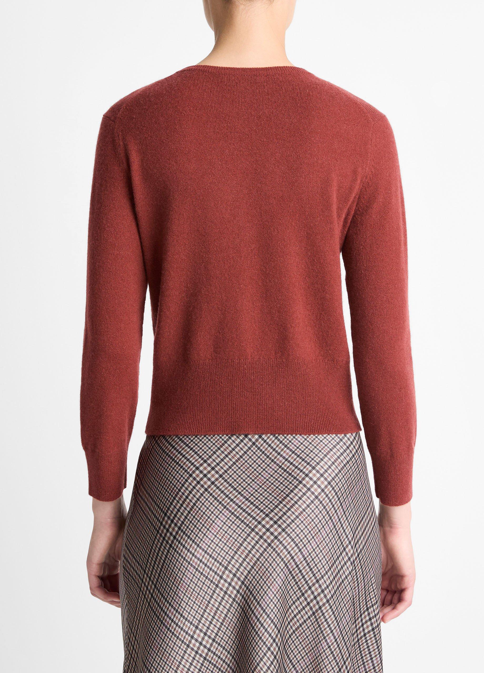 Metal-Button Wool & Cashmere-Blend Cardigan image number 2