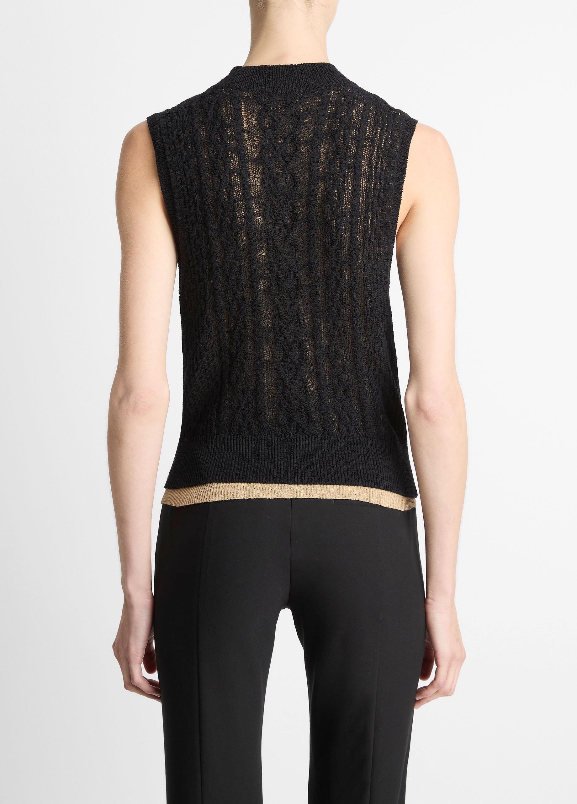 Cable Cotton-Blend Double-Layer Shell image number 2