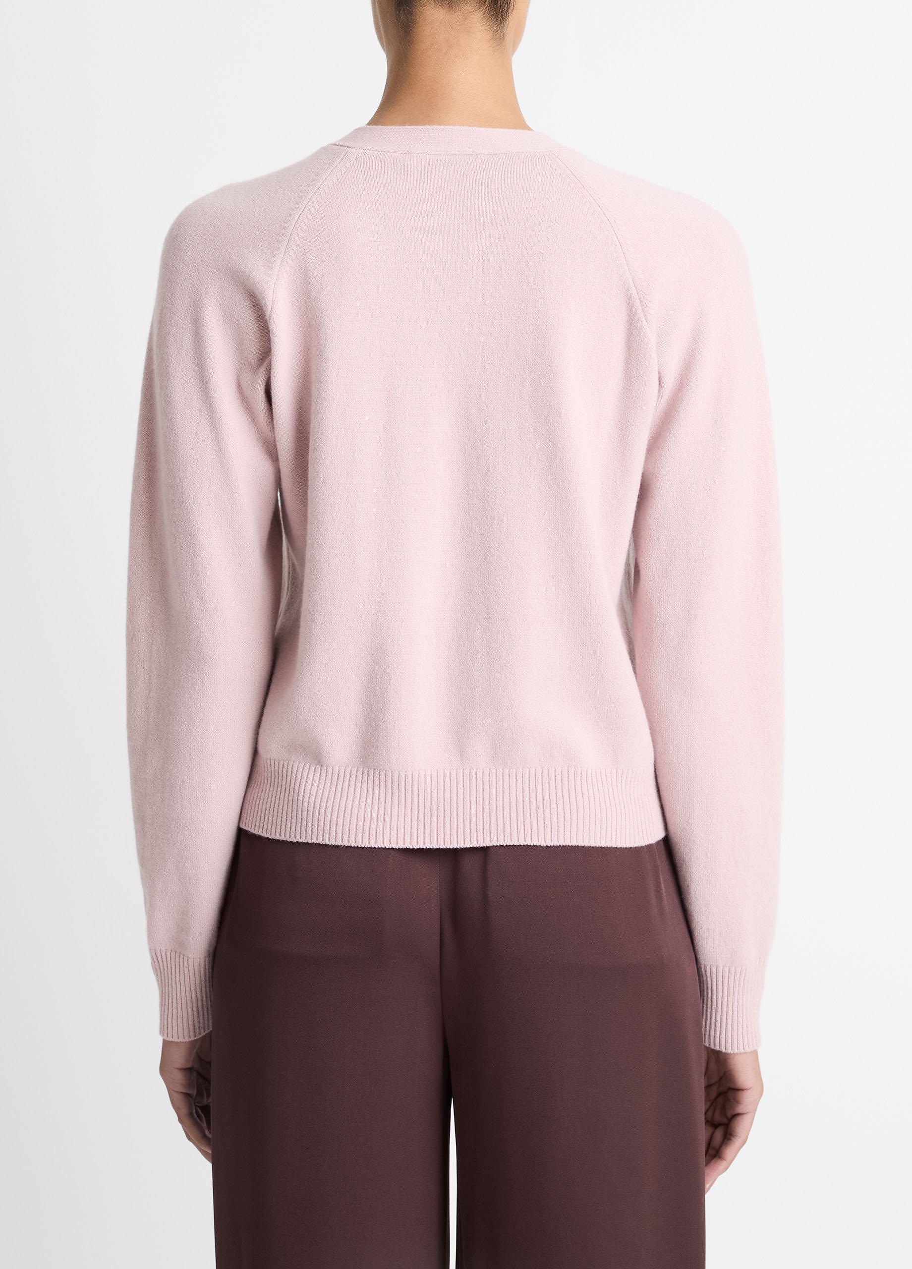 Wool & Cashmere-Blend Pocket V-Neck Cardigan image number 2