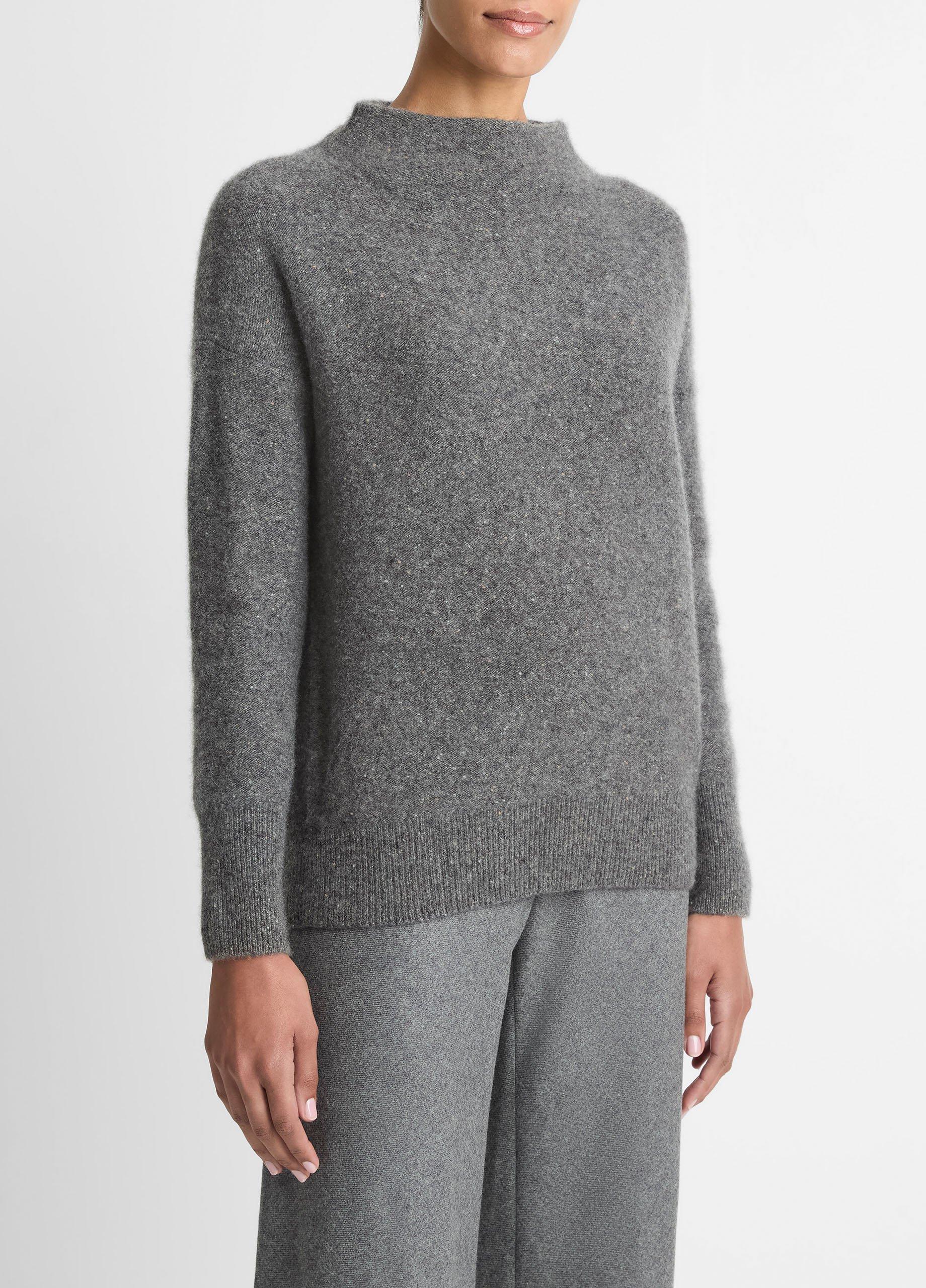 Donegal Cashmere Funnel-Neck Sweater image number 1