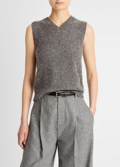 Donegal Plush Cashmere Sweater Vest
