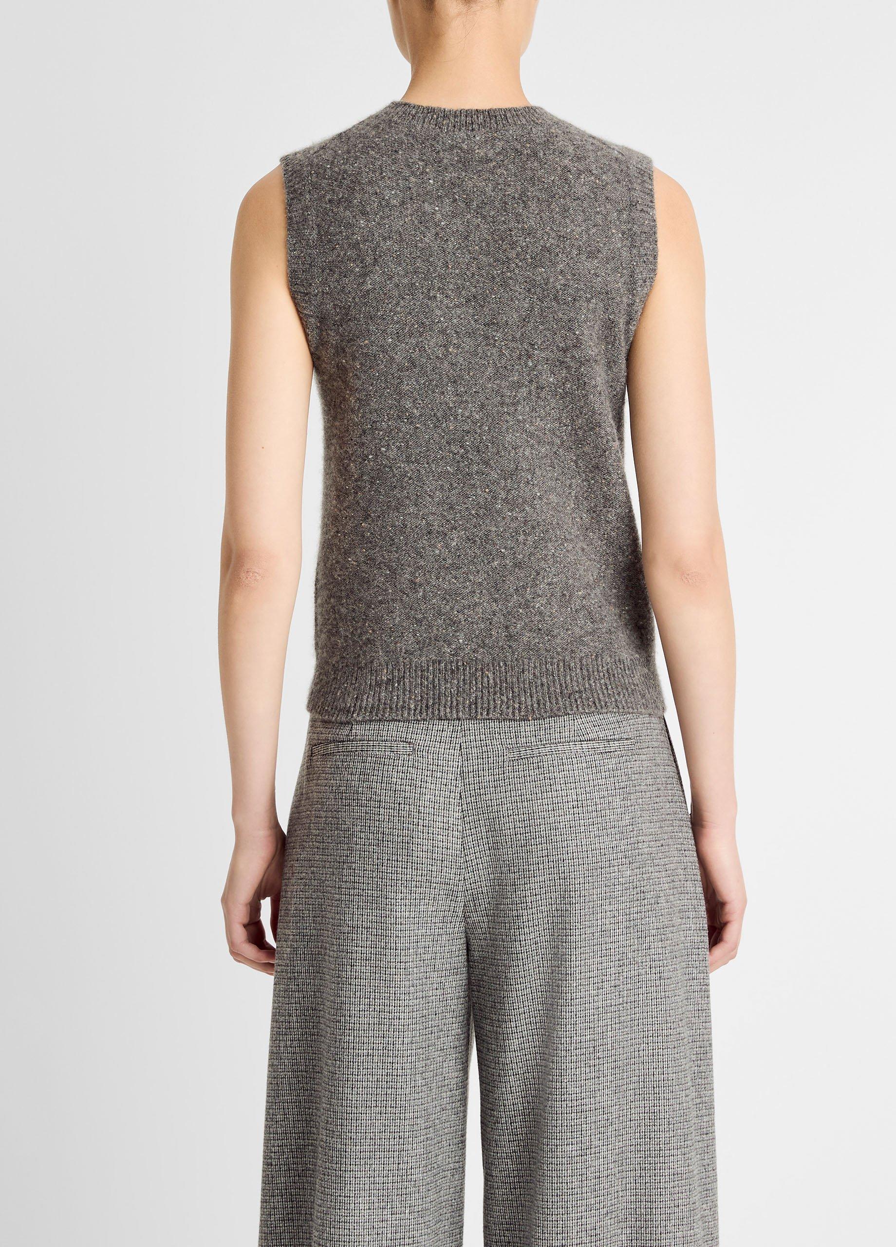 Donegal Plush Cashmere Sweater Vest image number 2