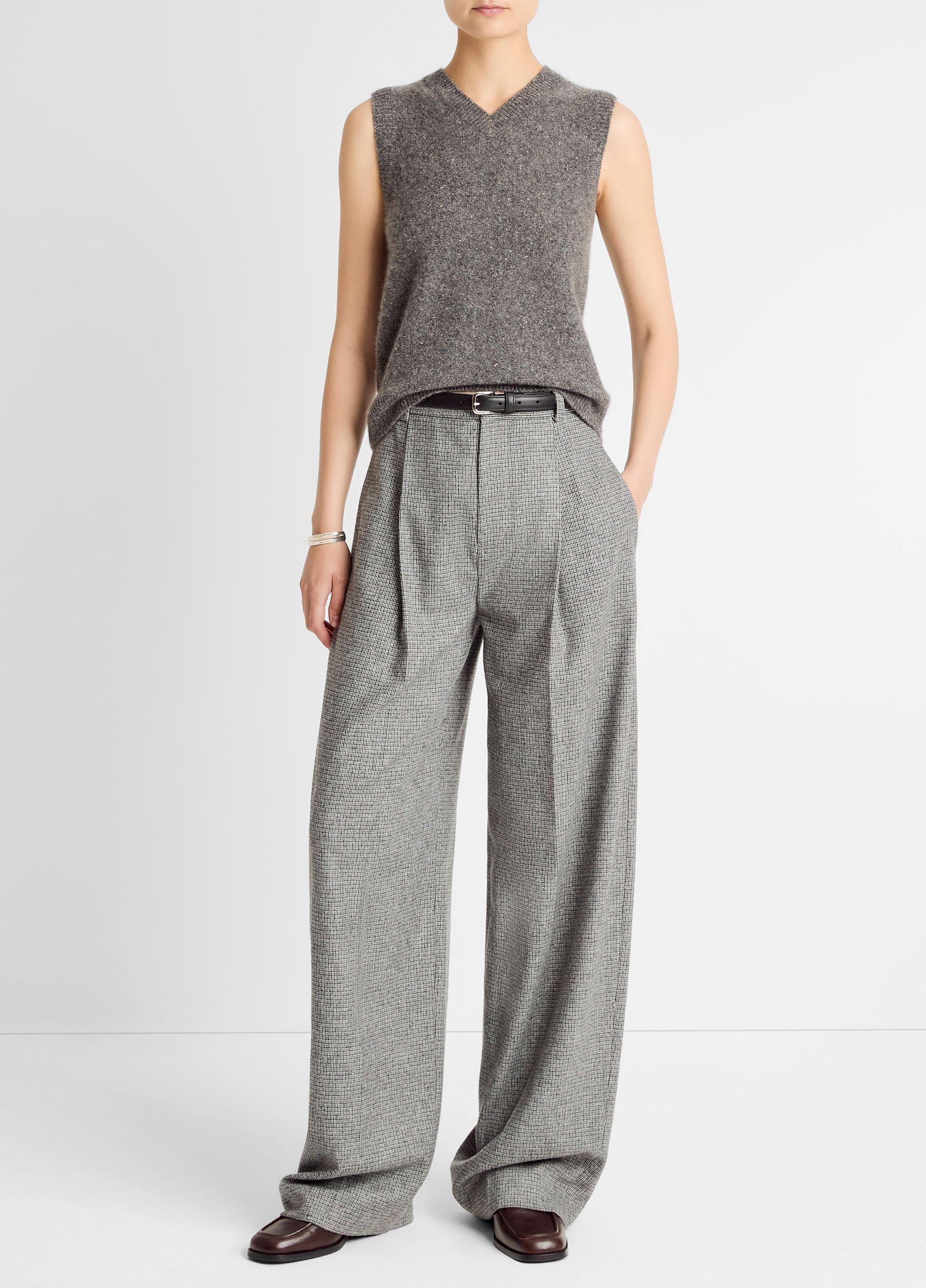 Donegal Plush Cashmere Sweater Vest image number 3