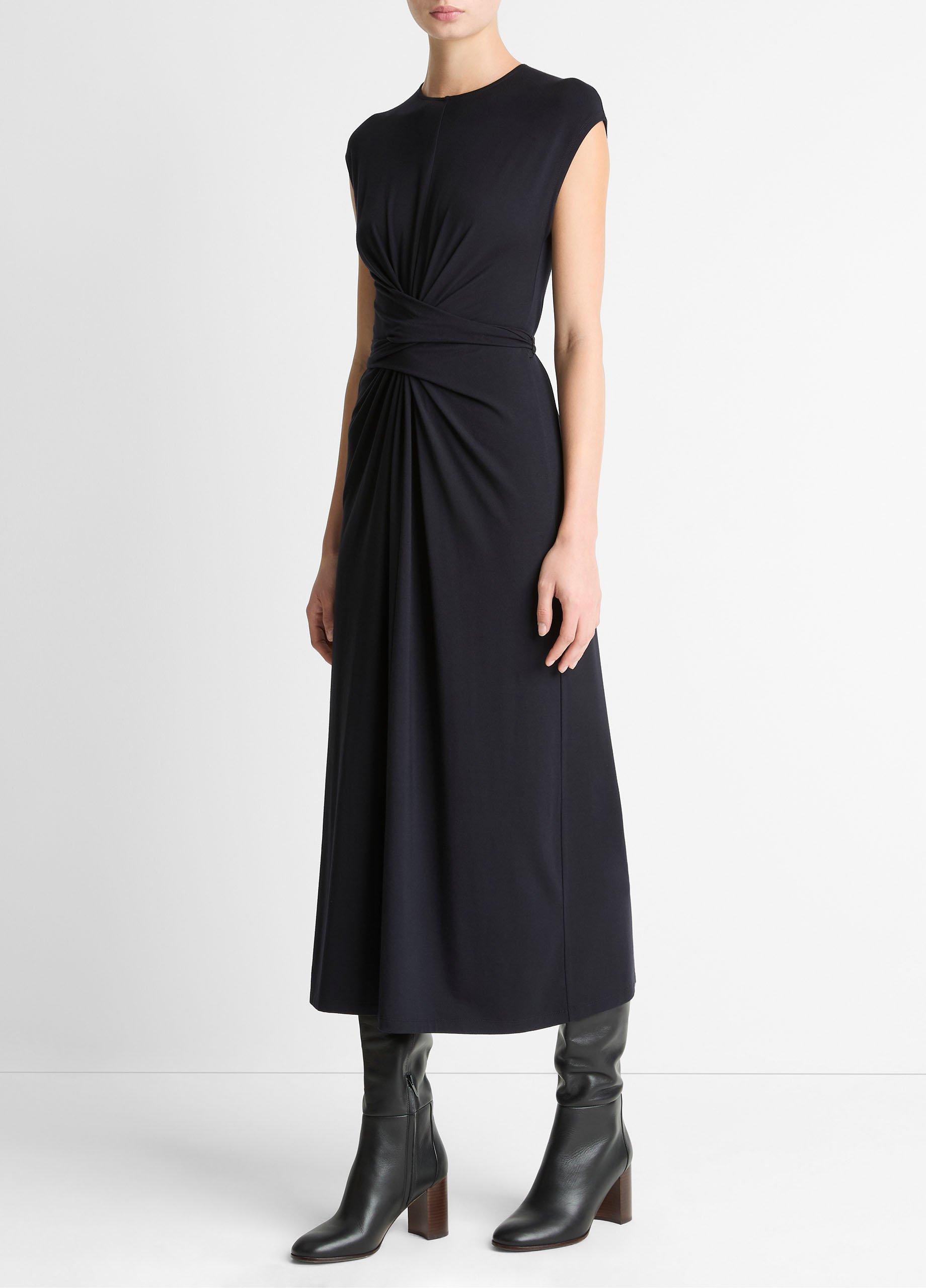 Jersey Wrap Midi Dress image number 1