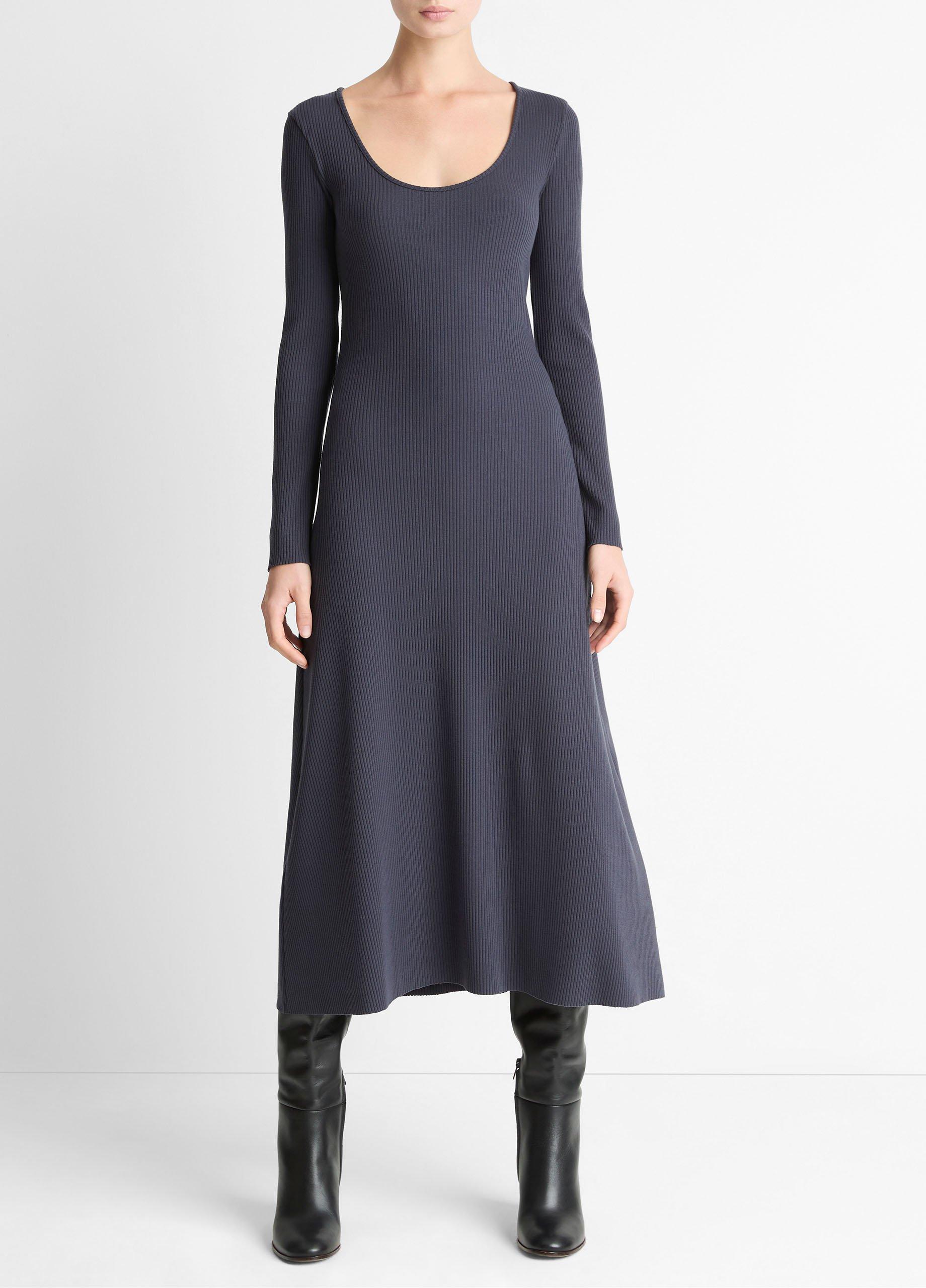 ワンピース JOSEMOON curve neck dress 36 ワンピース JOSEMOON curve neck dress 36 JOSE MOON（ジョゼムーン