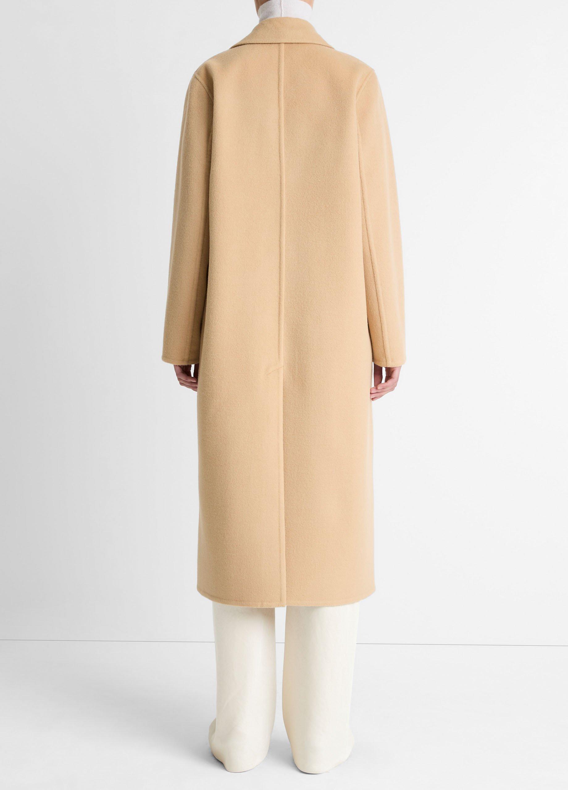 Wool-Blend Single-Breasted Coat image number 2