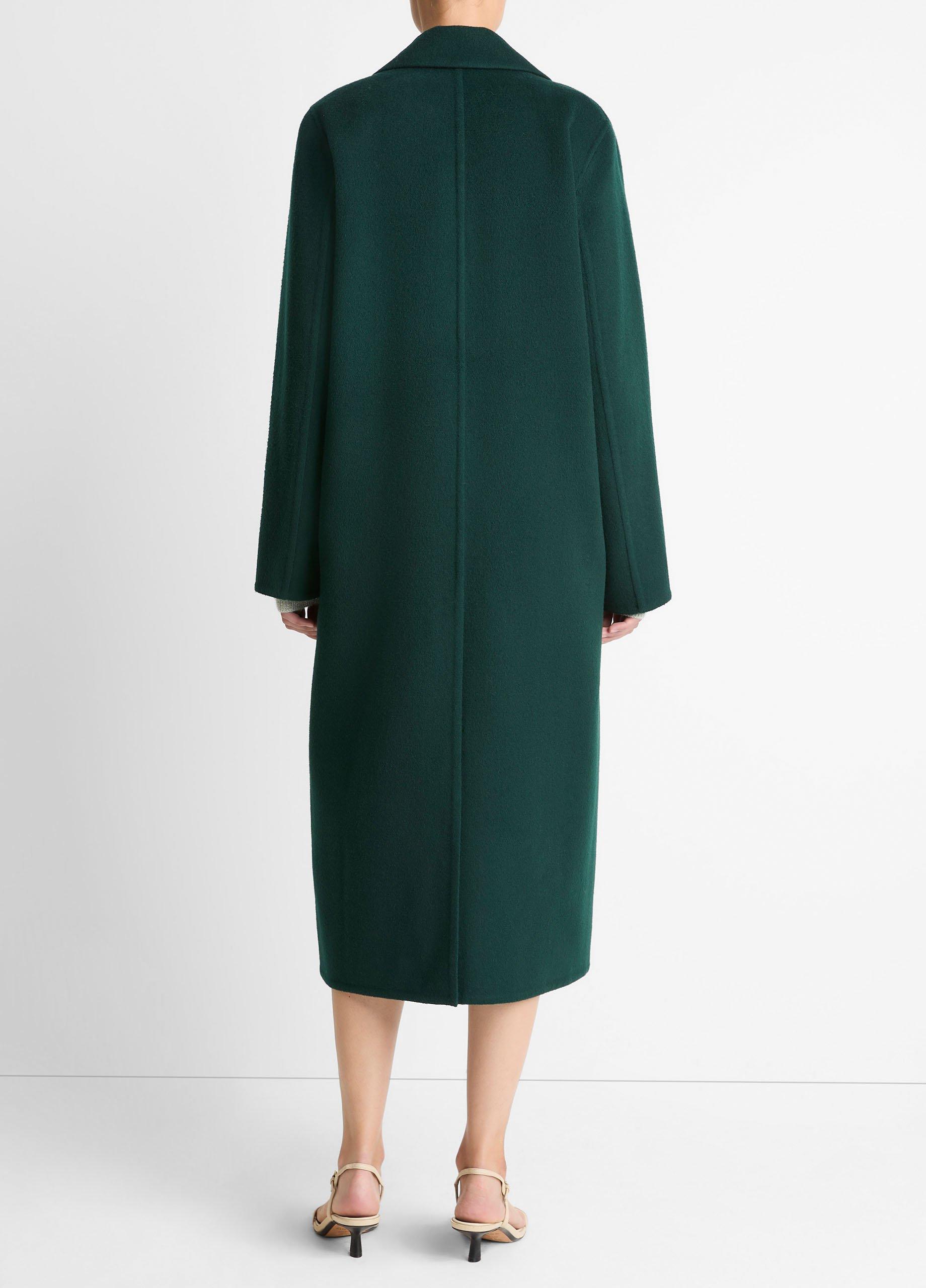 Wool-Blend Single-Breasted Coat image number 2