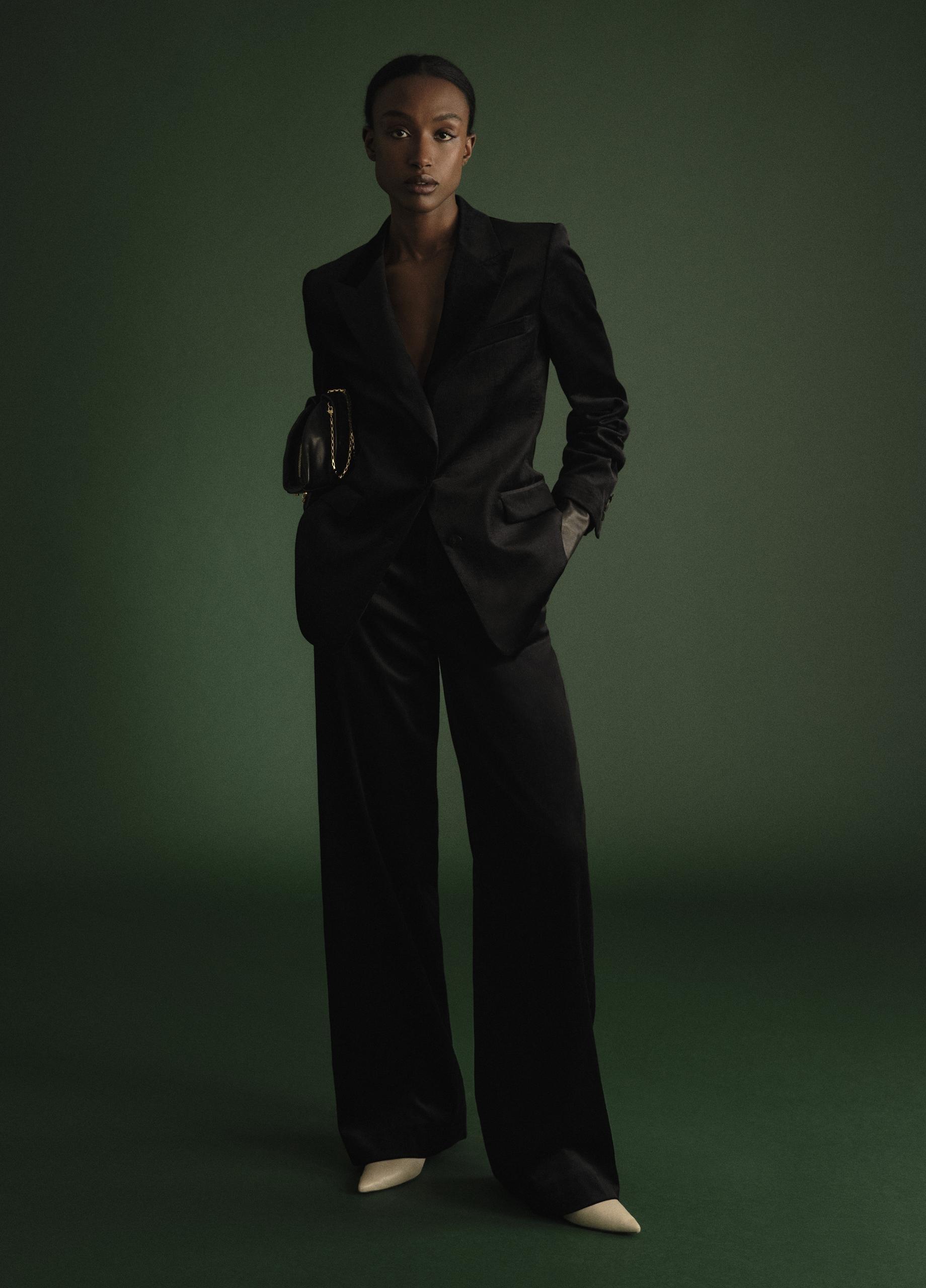 Italian Velvet Blazer image number 4