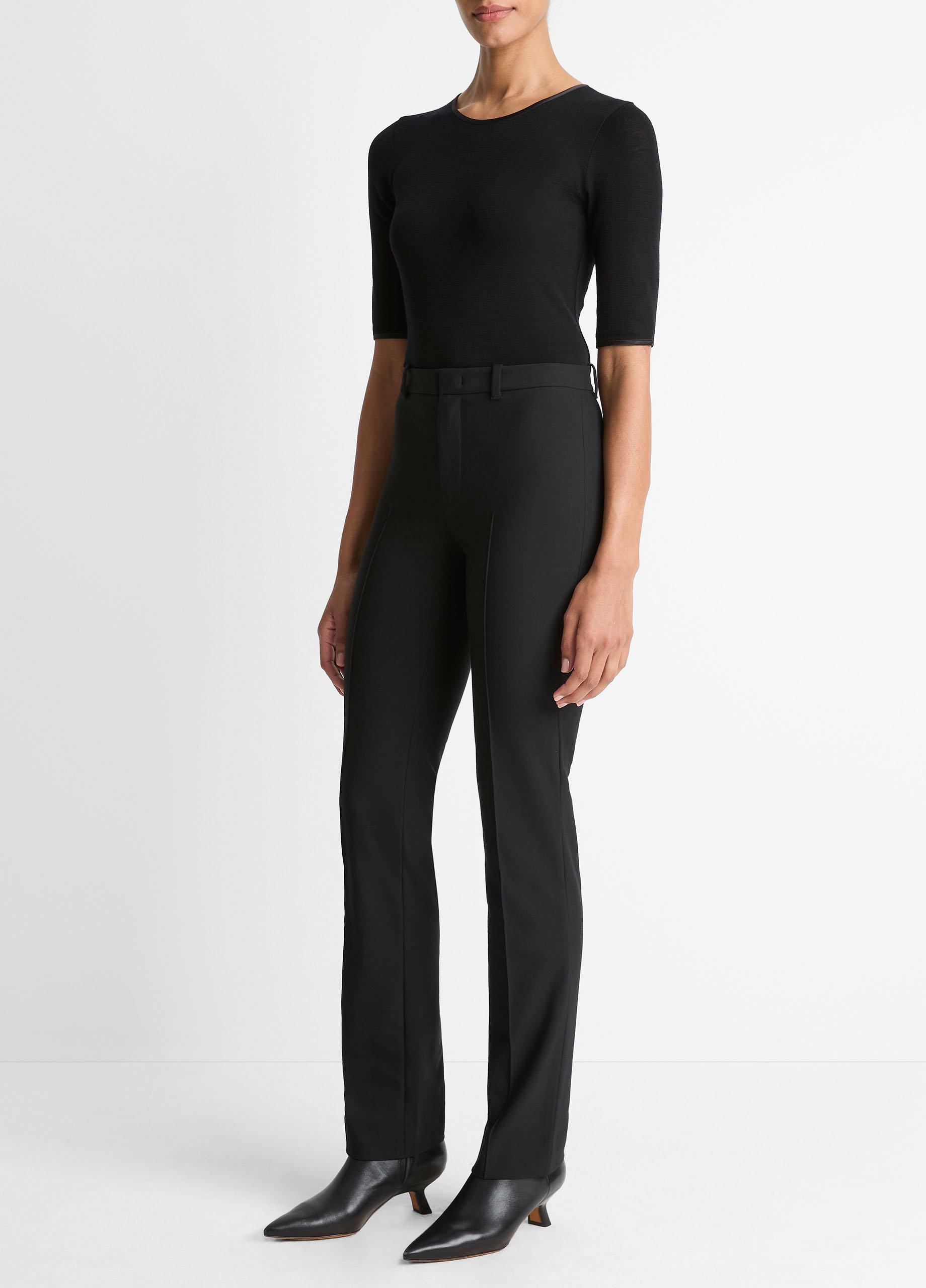 Cotton-Blend Slim Cigarette Pant image number 1