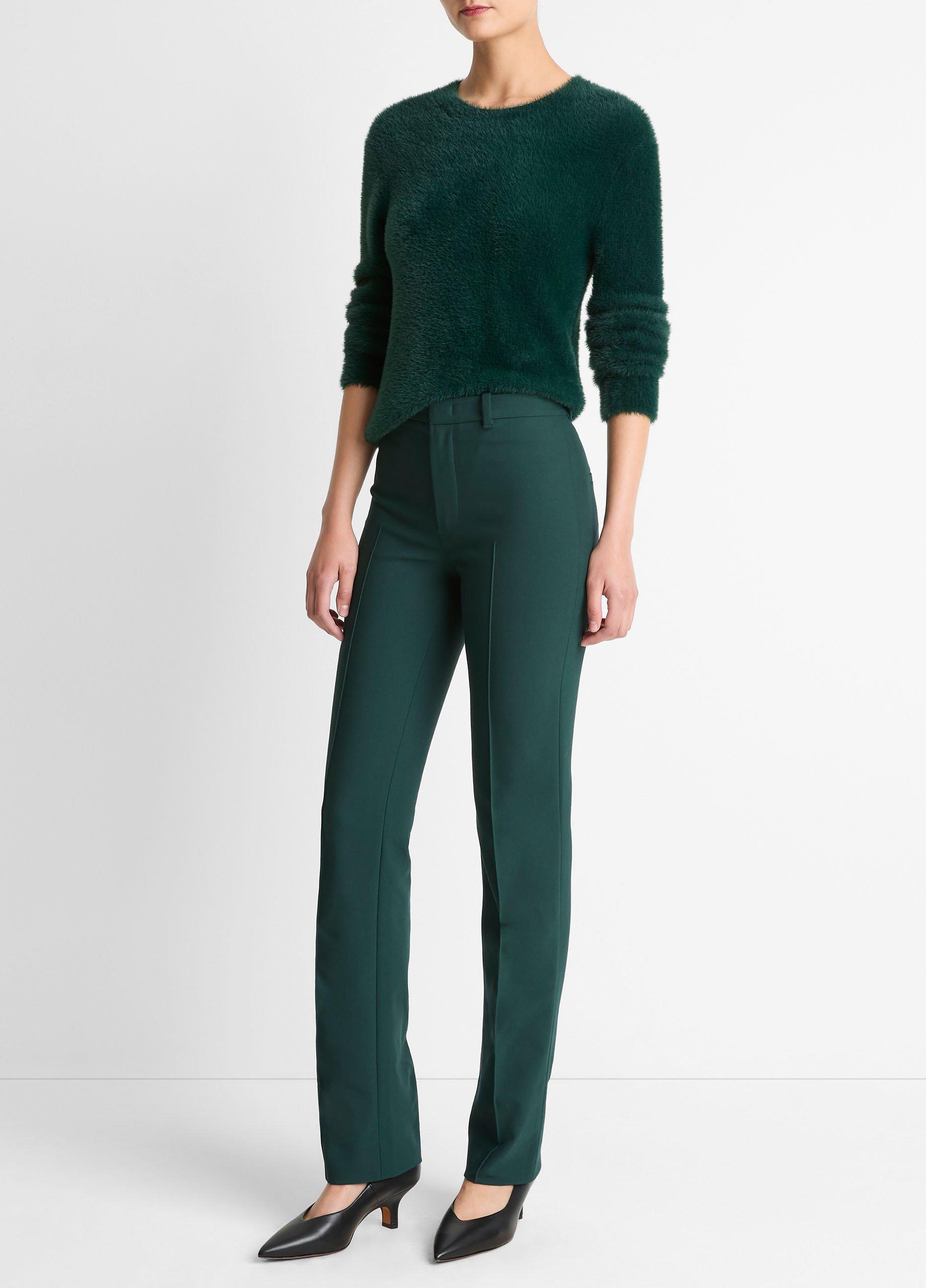 Cotton-Blend Slim Cigarette Pant image number 1