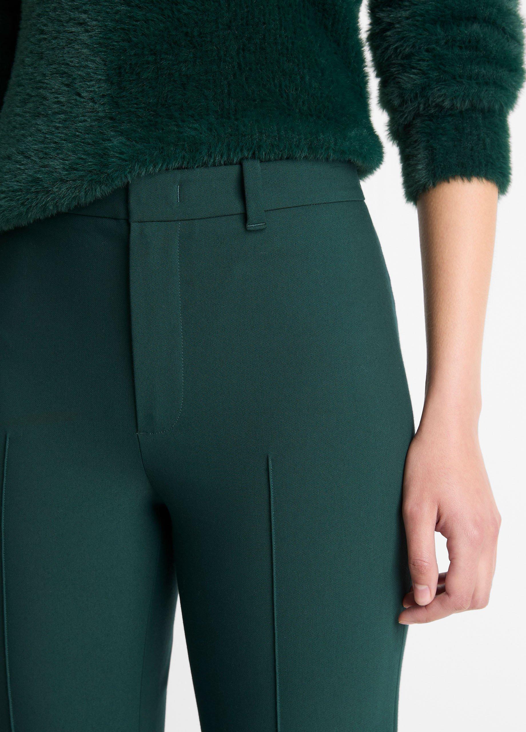 Cotton-Blend Slim Cigarette Pant image number 3
