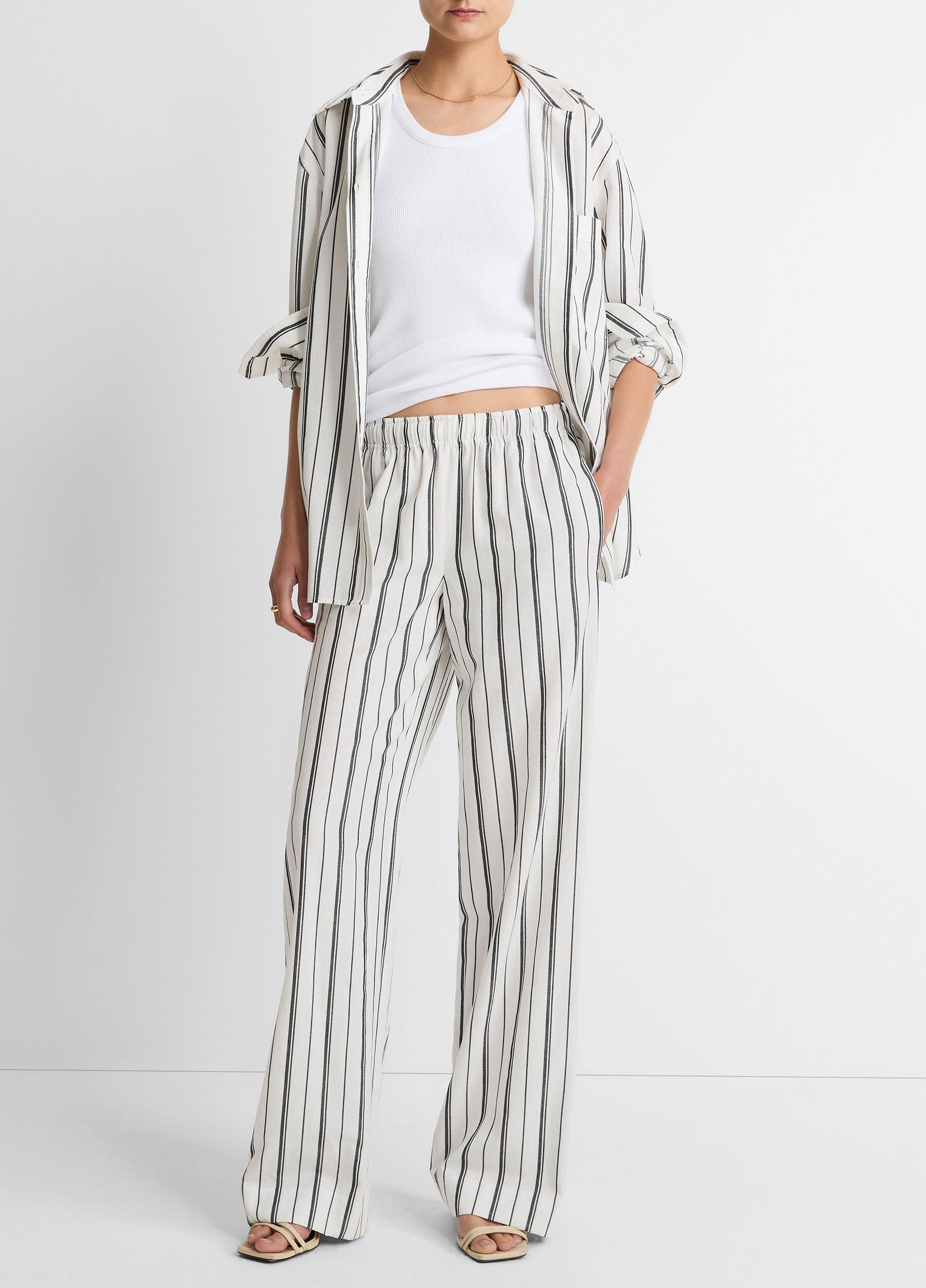 Resort Stripe Pull-On Pant image number 0