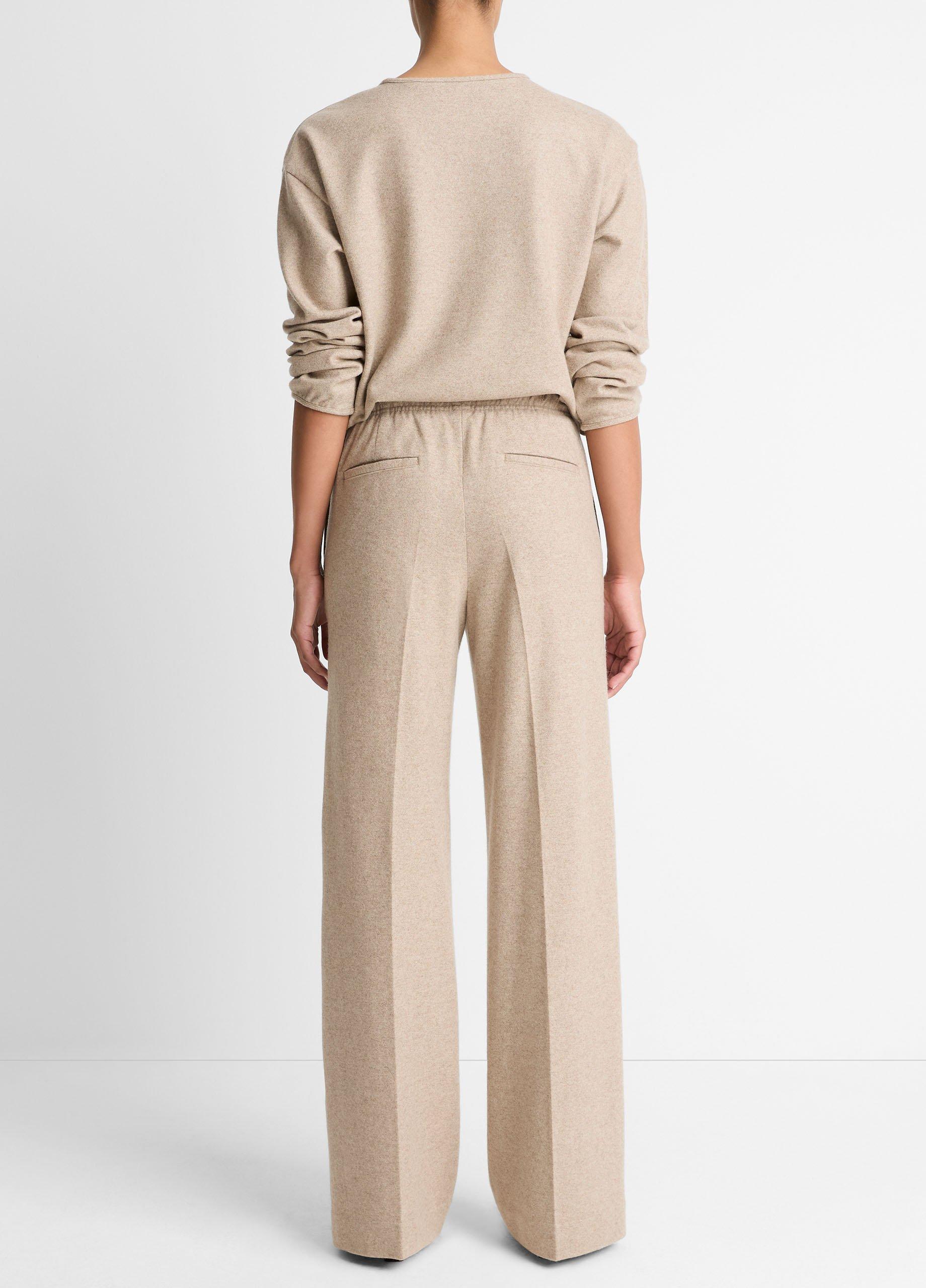 Wool-Blend Tailored Wide-Leg Pant image number 2