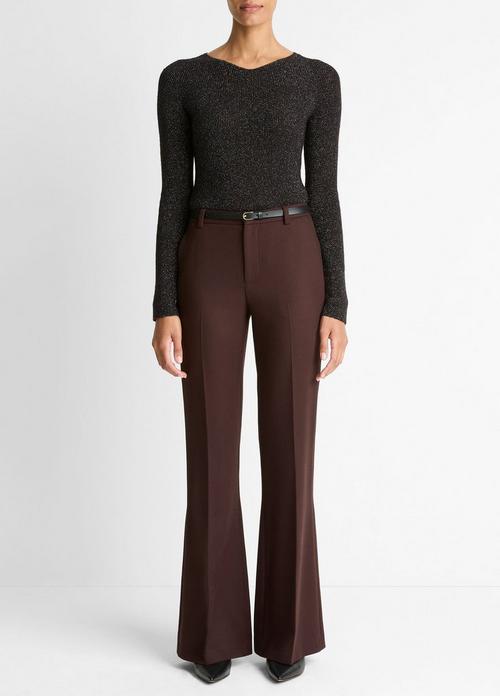 Sculptural Flare Trouser