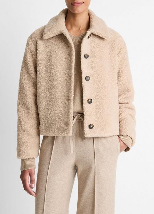Collared Sherpa Jacket