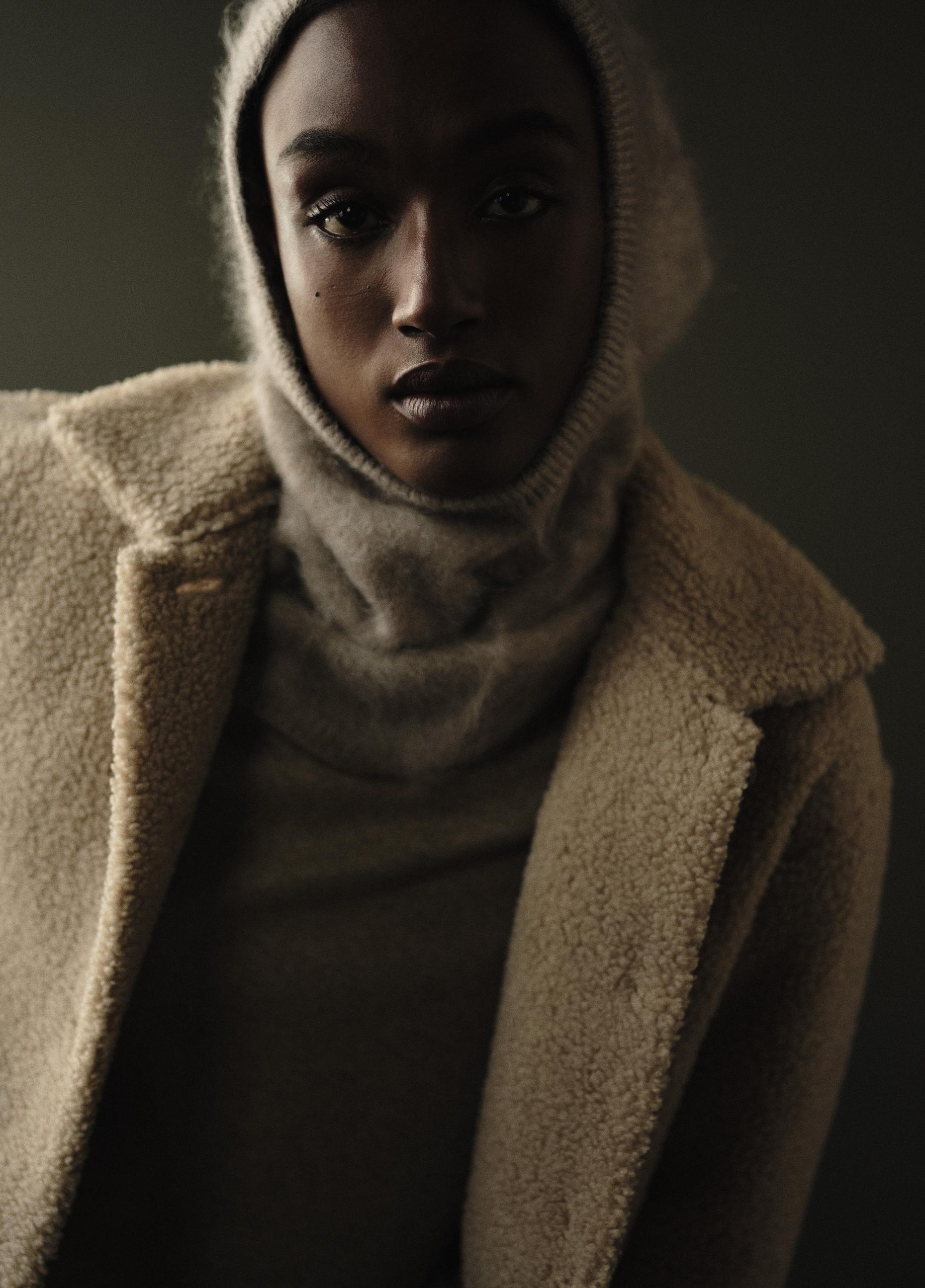 Collared Sherpa Jacket image number 4
