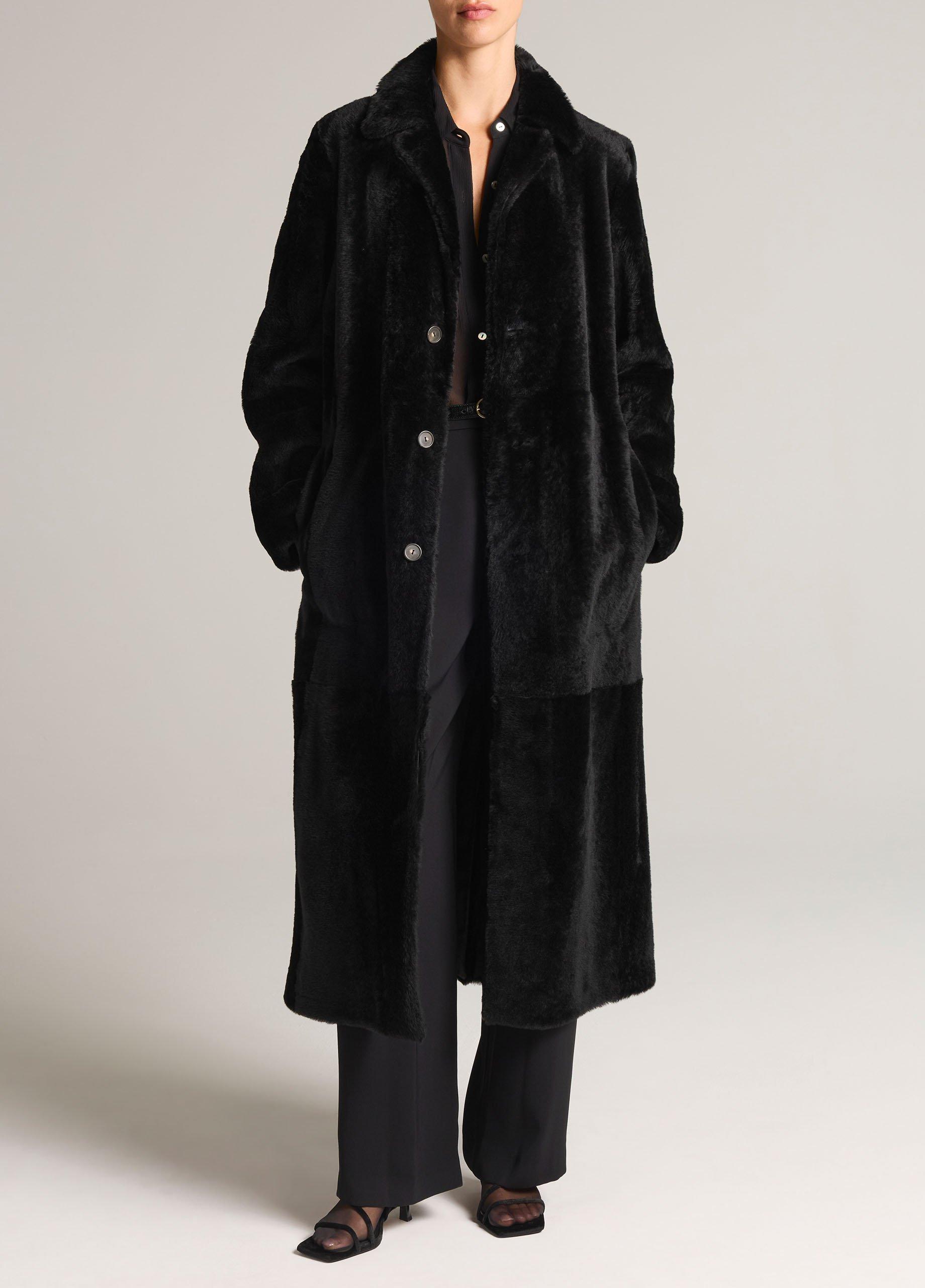 Shearling Long Coat image number 0
