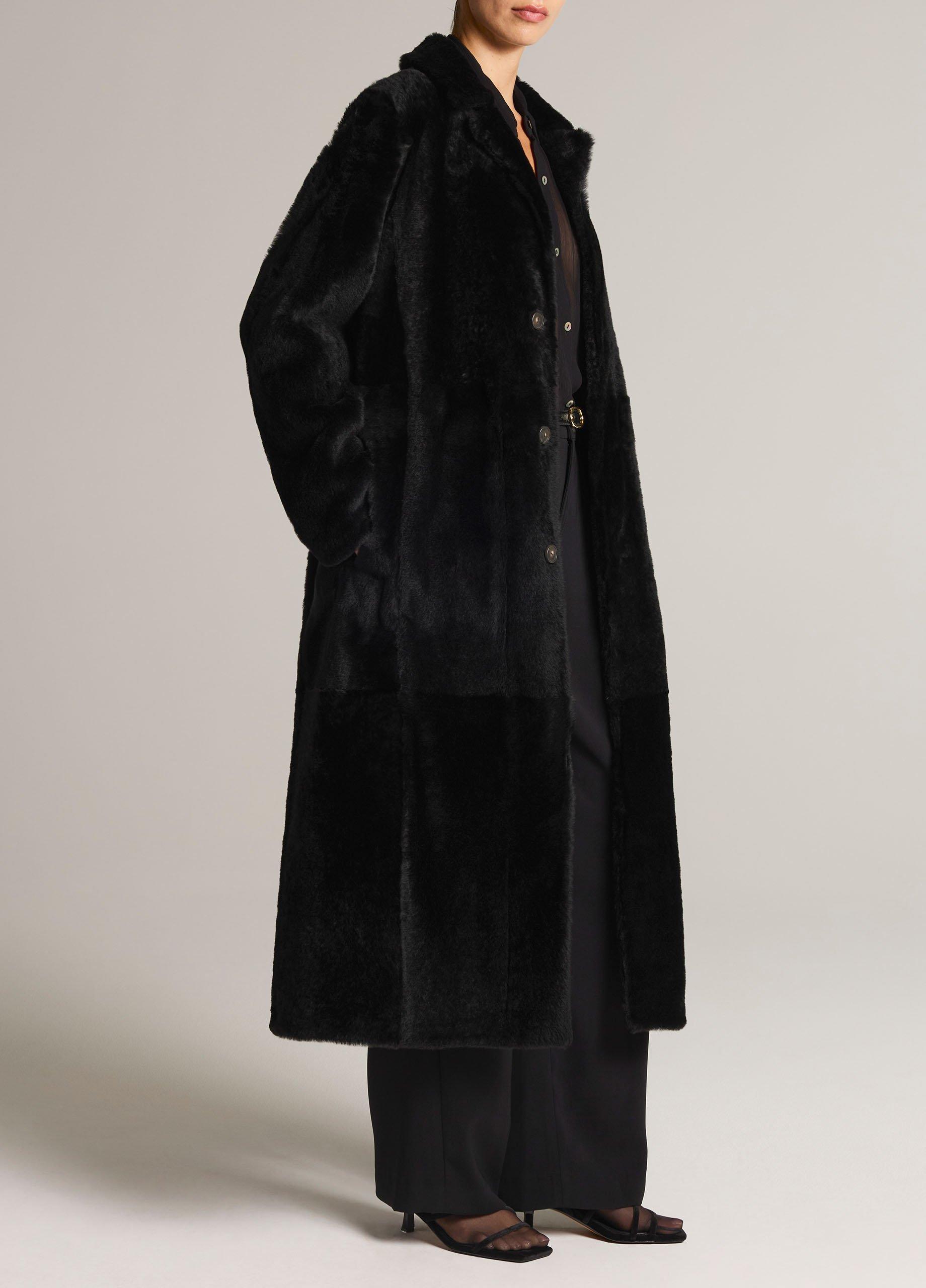 Shearling Long Coat image number 1