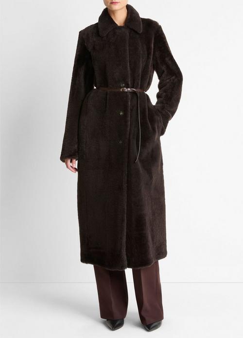 Shearling Long Coat