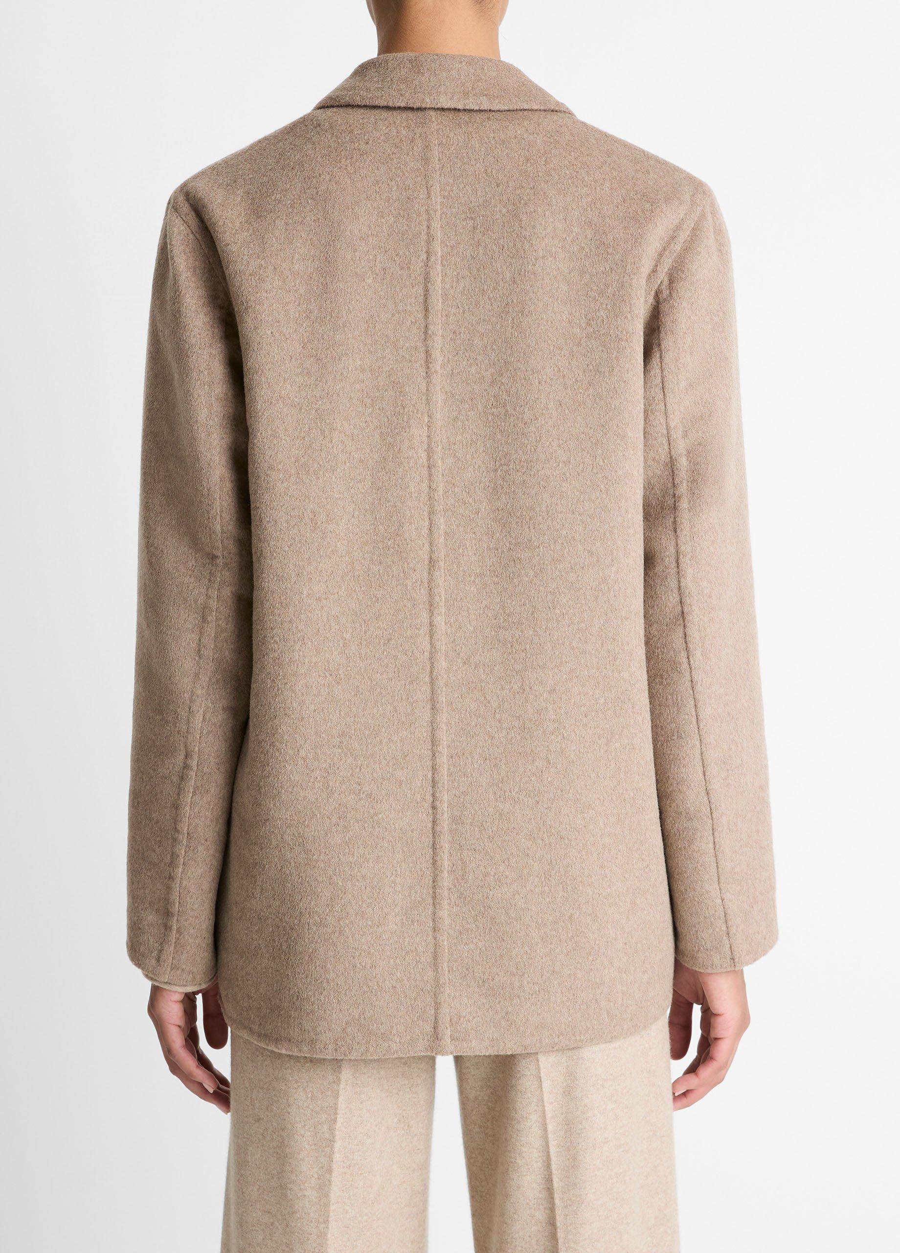 Double-Face Wool & Cashmere-Blend Blazer image number 2