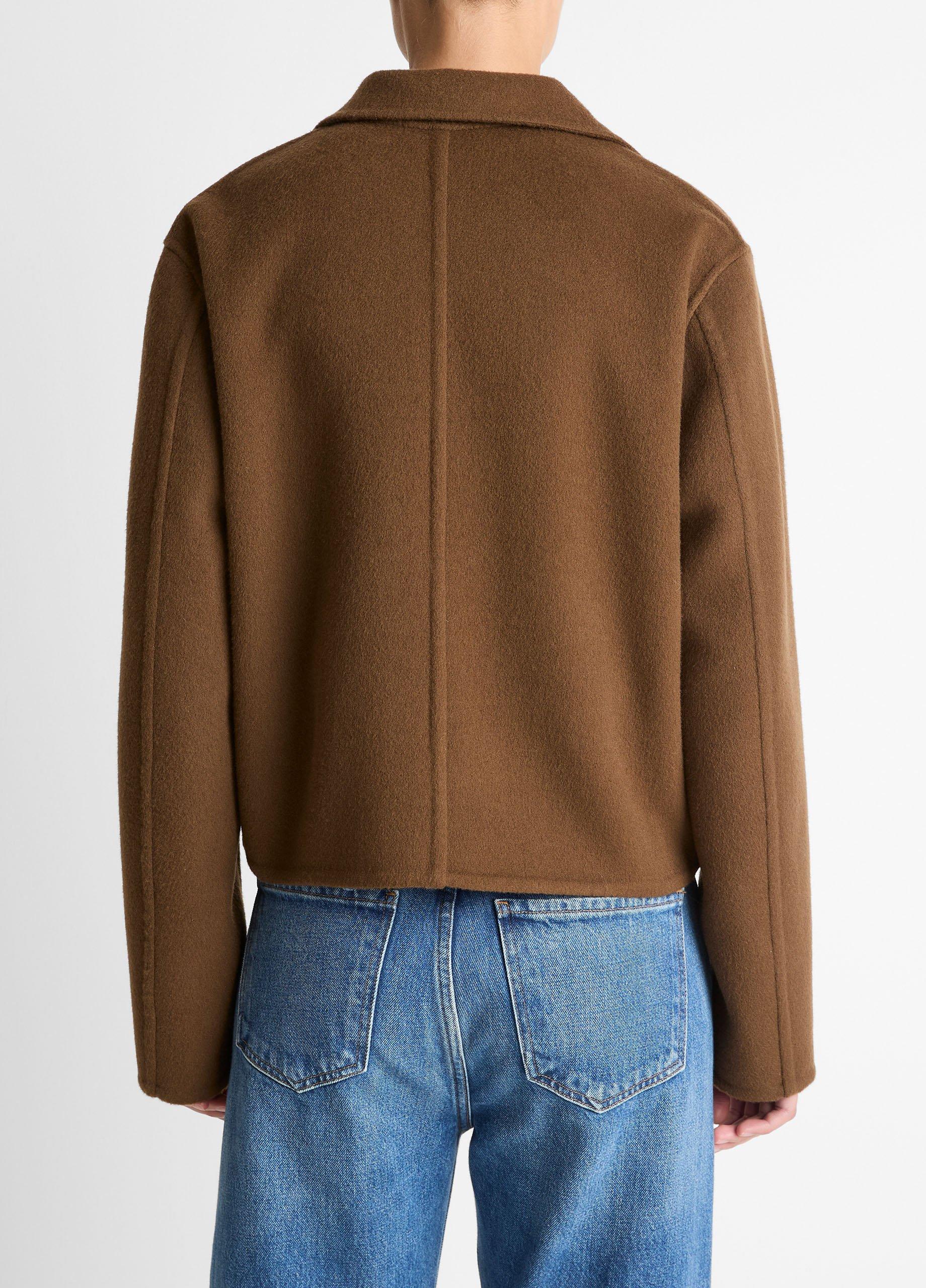 Wool & Cashmere-Blend Short Jacket in Jackets | Vince