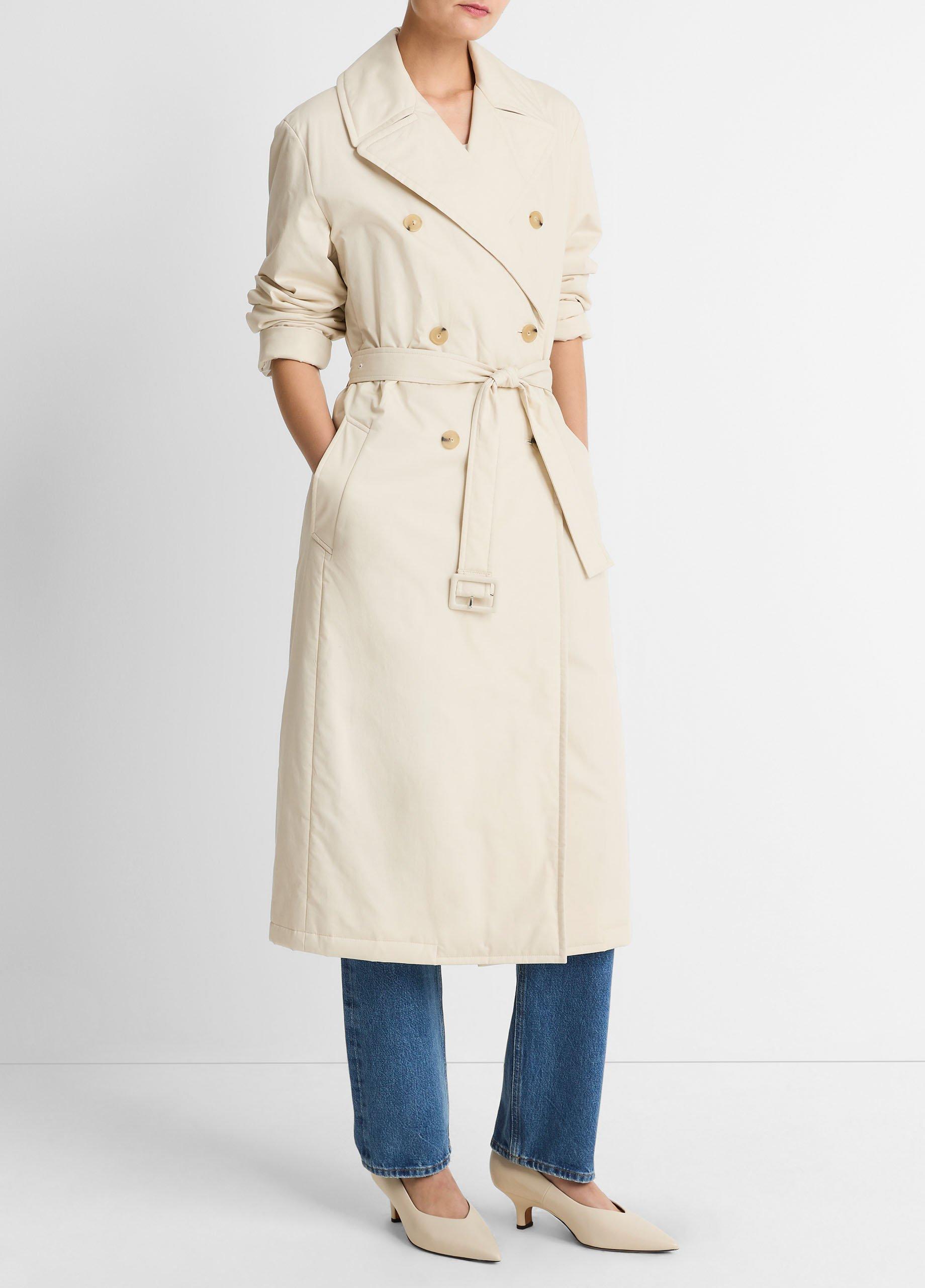 Padded Cotton Long Coat image number 1